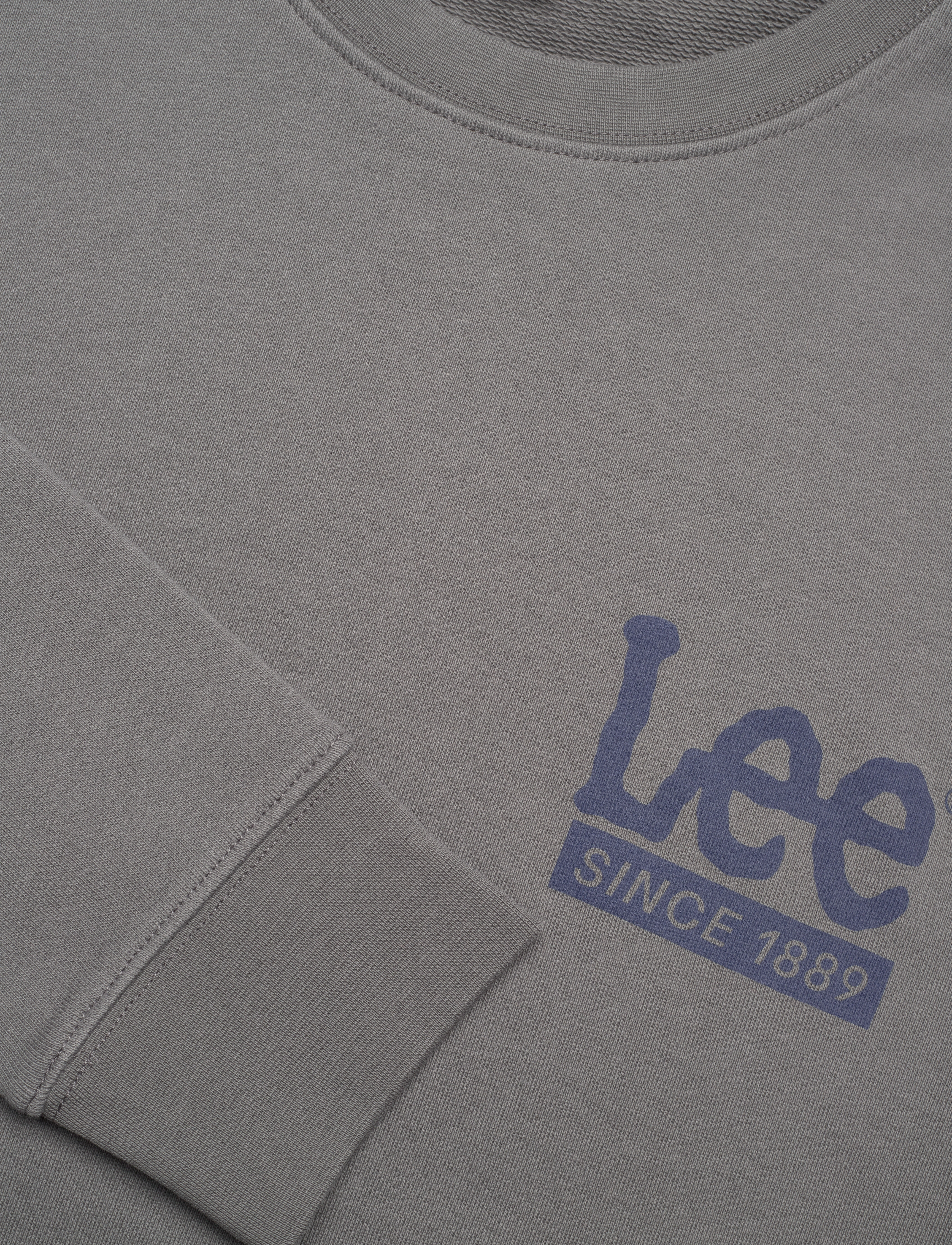 Lee Jeans - CREW SWS - grey mele - 2