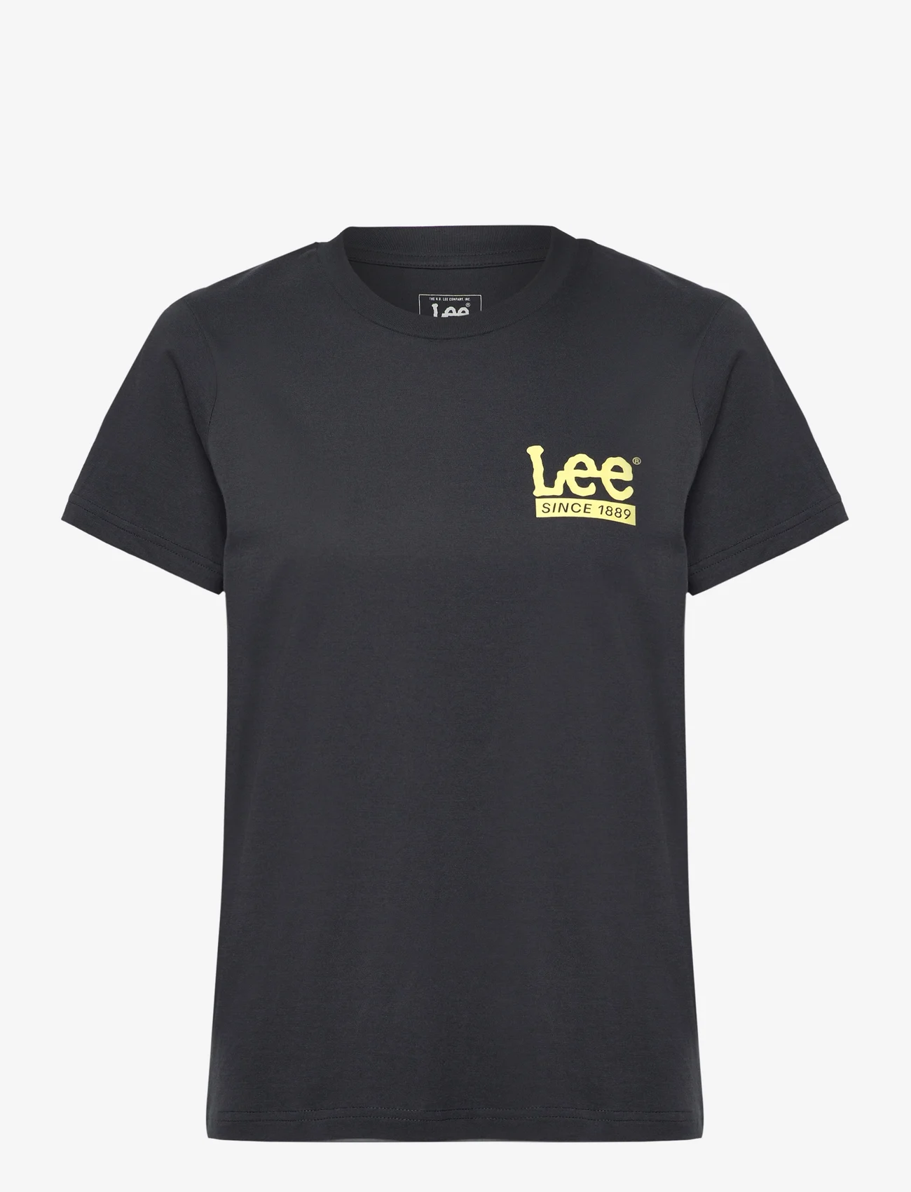 Lee Jeans - SMALL LEE TEE - t-shirts - charcoal - 0