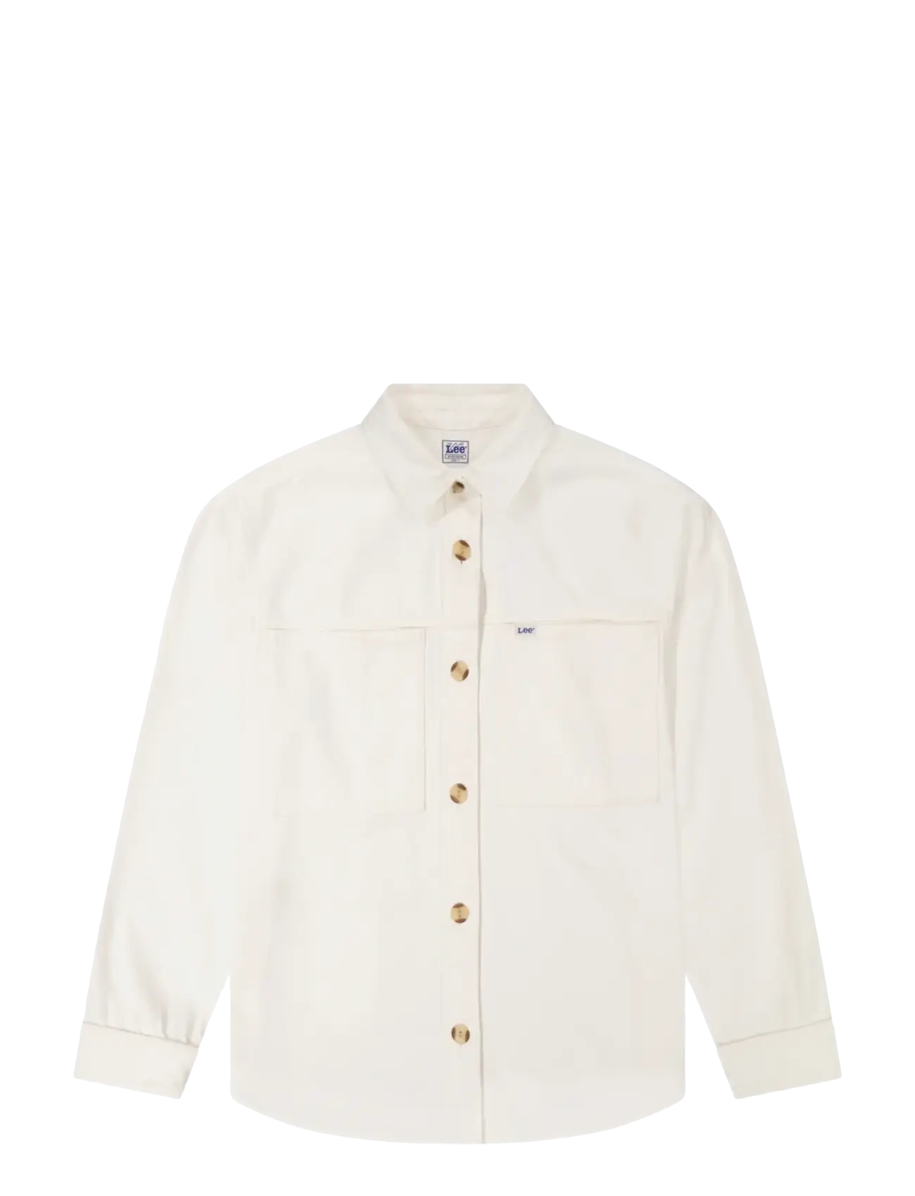 UTILITY OVERSHIRT - POWDER WHITE