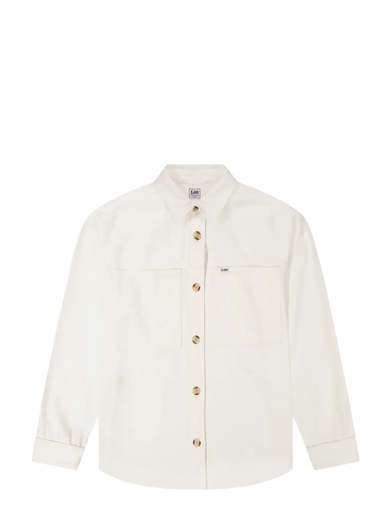 Lee Jeans - UTILITY OVERSHIRT - utility-jakker - powder white - 1
