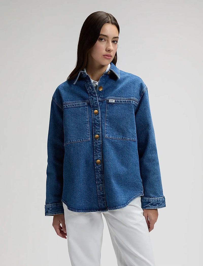 Lee Jeans - UTILITY OVERSHIRT - utilityjackor - sticking point - 0