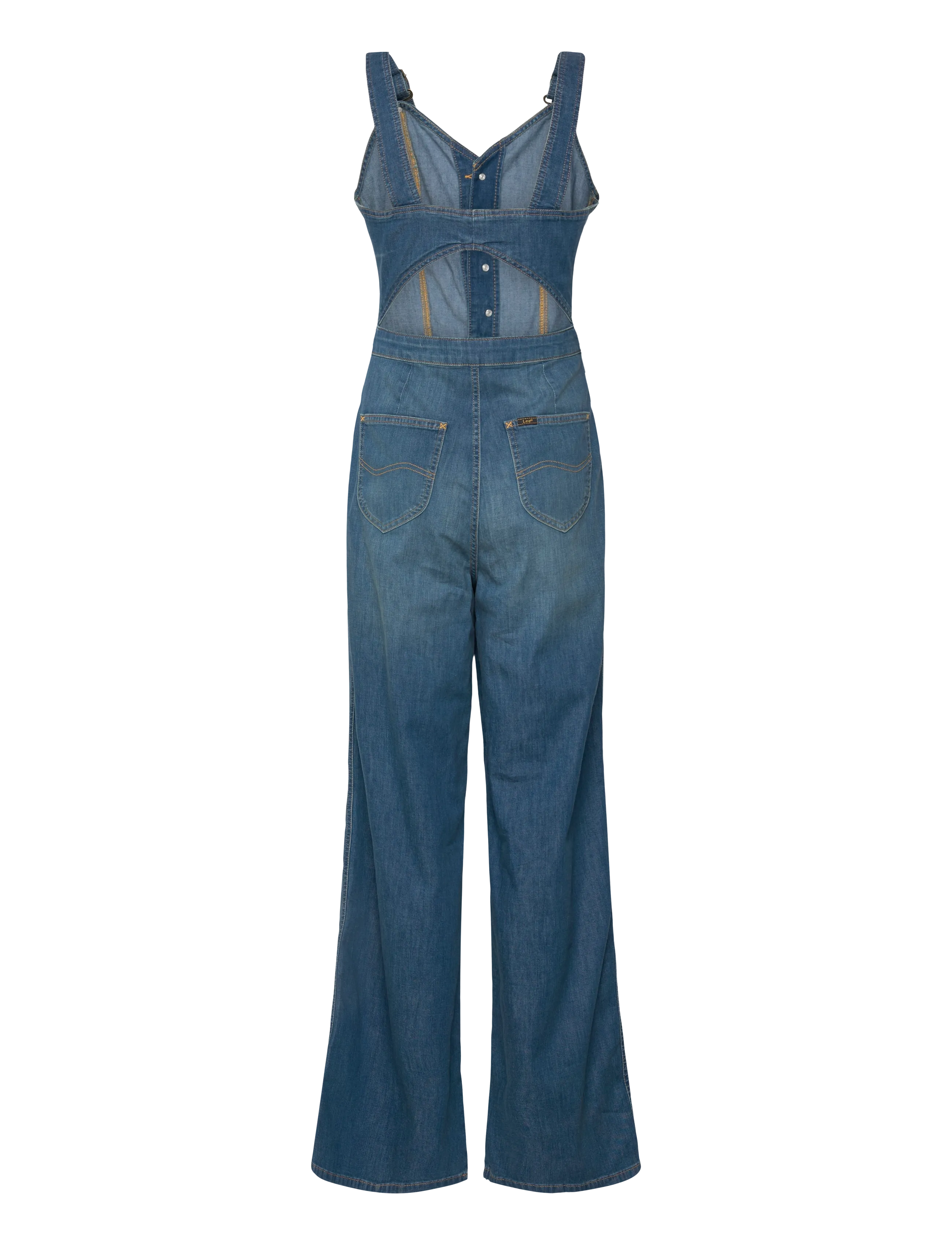 Lee Jeans - CUT OUT JUMPSUIT - jumpsuits - blue arrow - 2