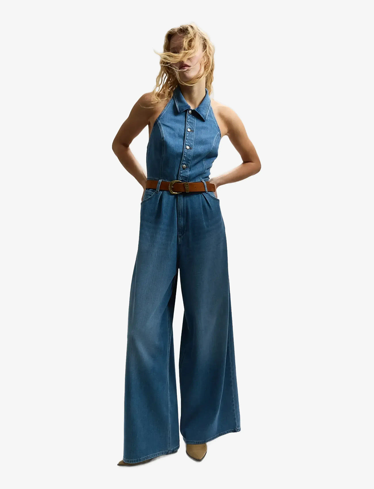 Lee Jeans - WIDE LEG JUMPSUIT - buksedragter - mid embrace - 2