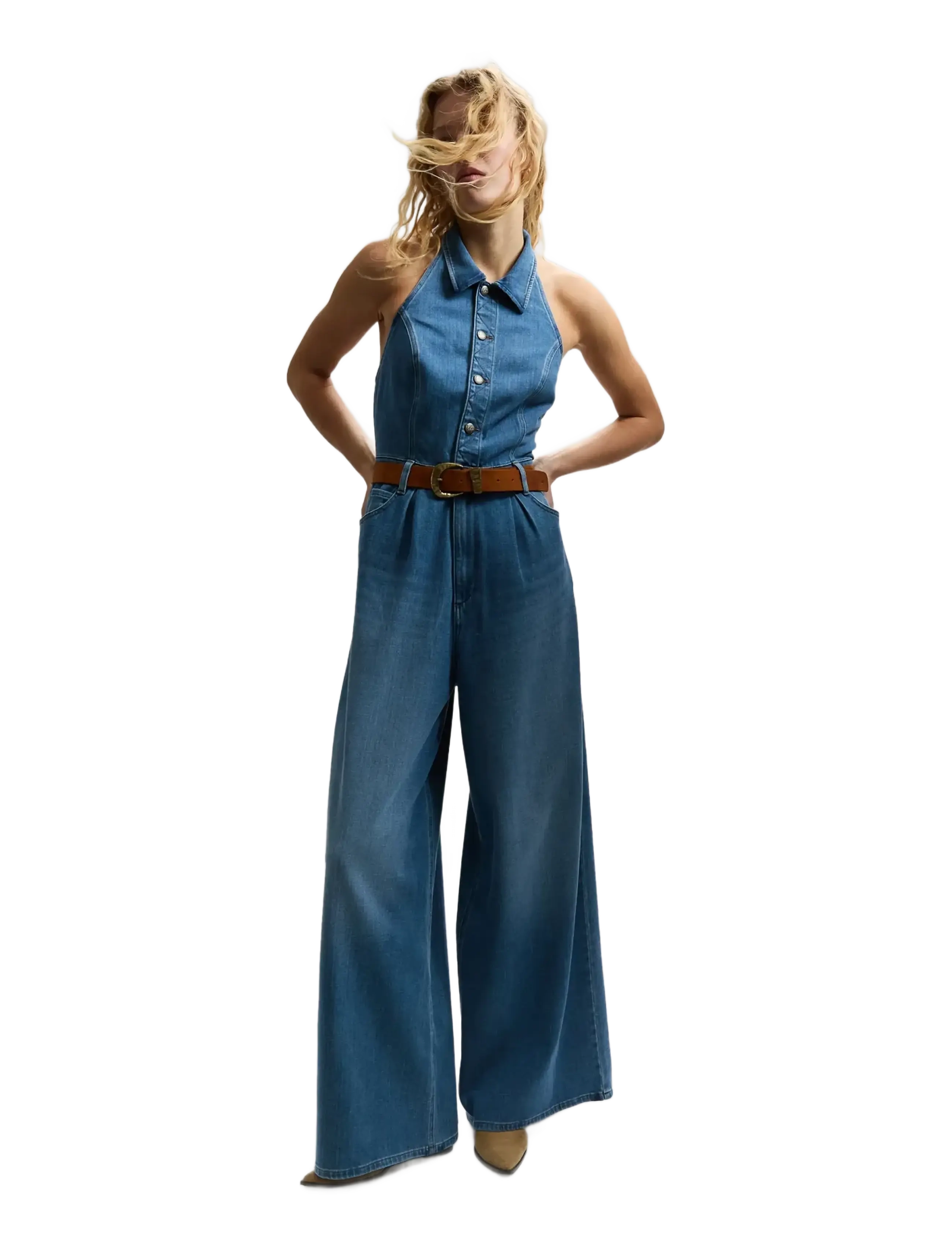 Lee Jeans - WIDE LEG JUMPSUIT - jumpsuits - mid embrace - 2