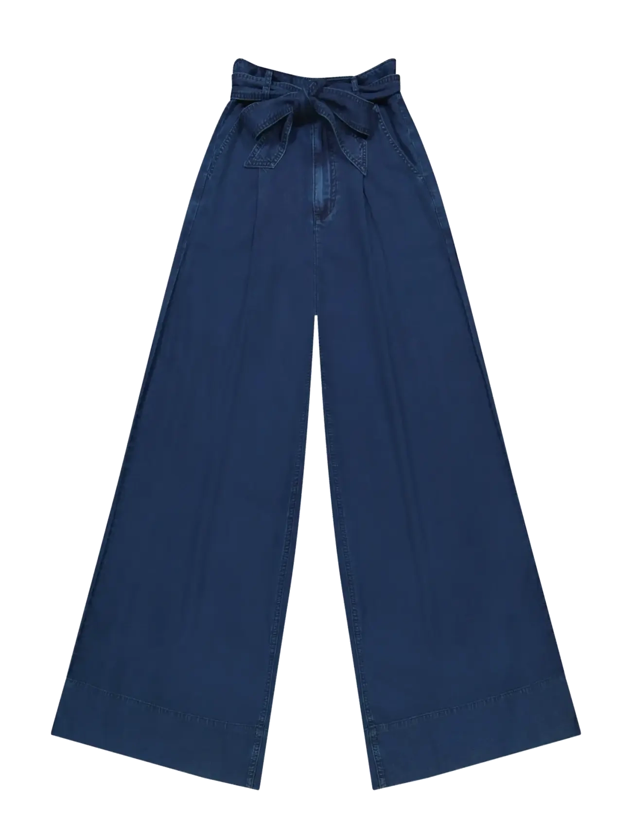 Lee Jeans PLEATED WIDE LEG - Kläder - SUNSET RIDE / navy
