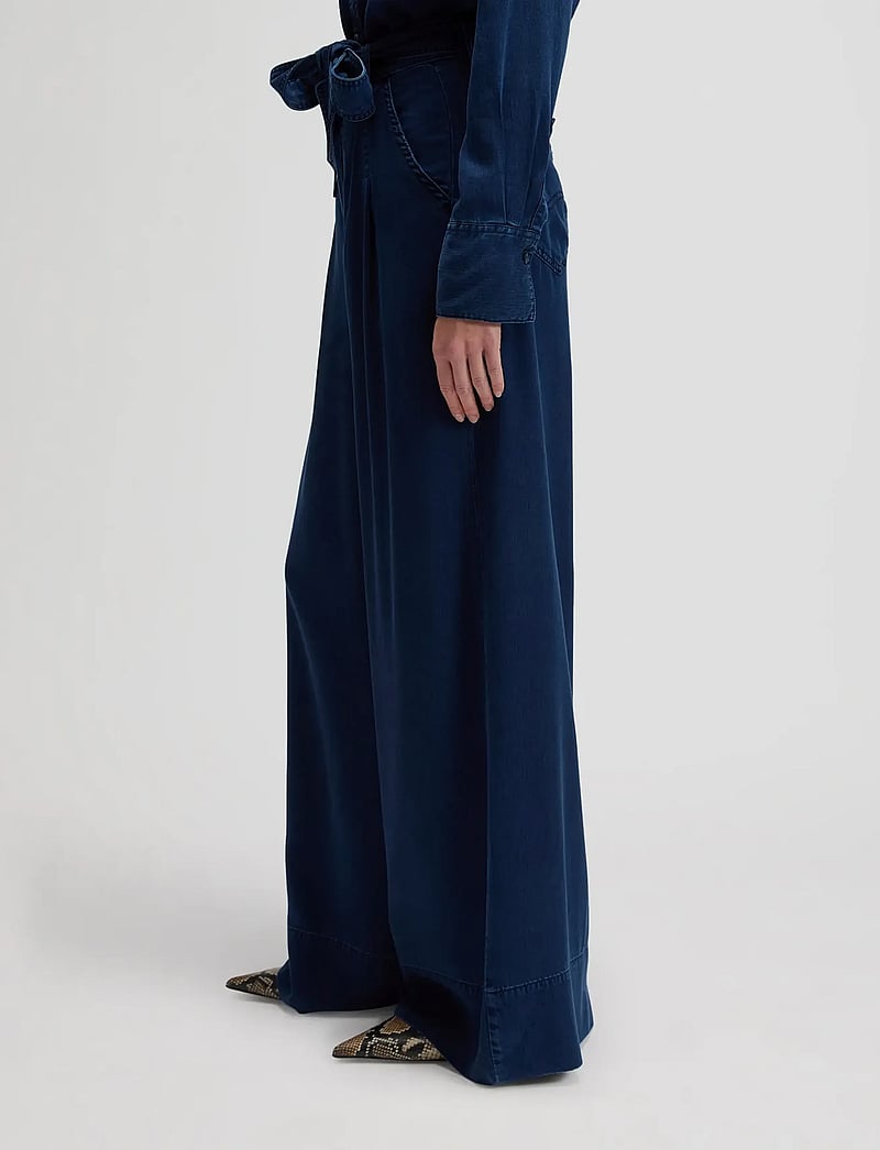 Lee Jeans - PLEATED WIDE LEG - hosen mit weitem bein - sunset ride - 4