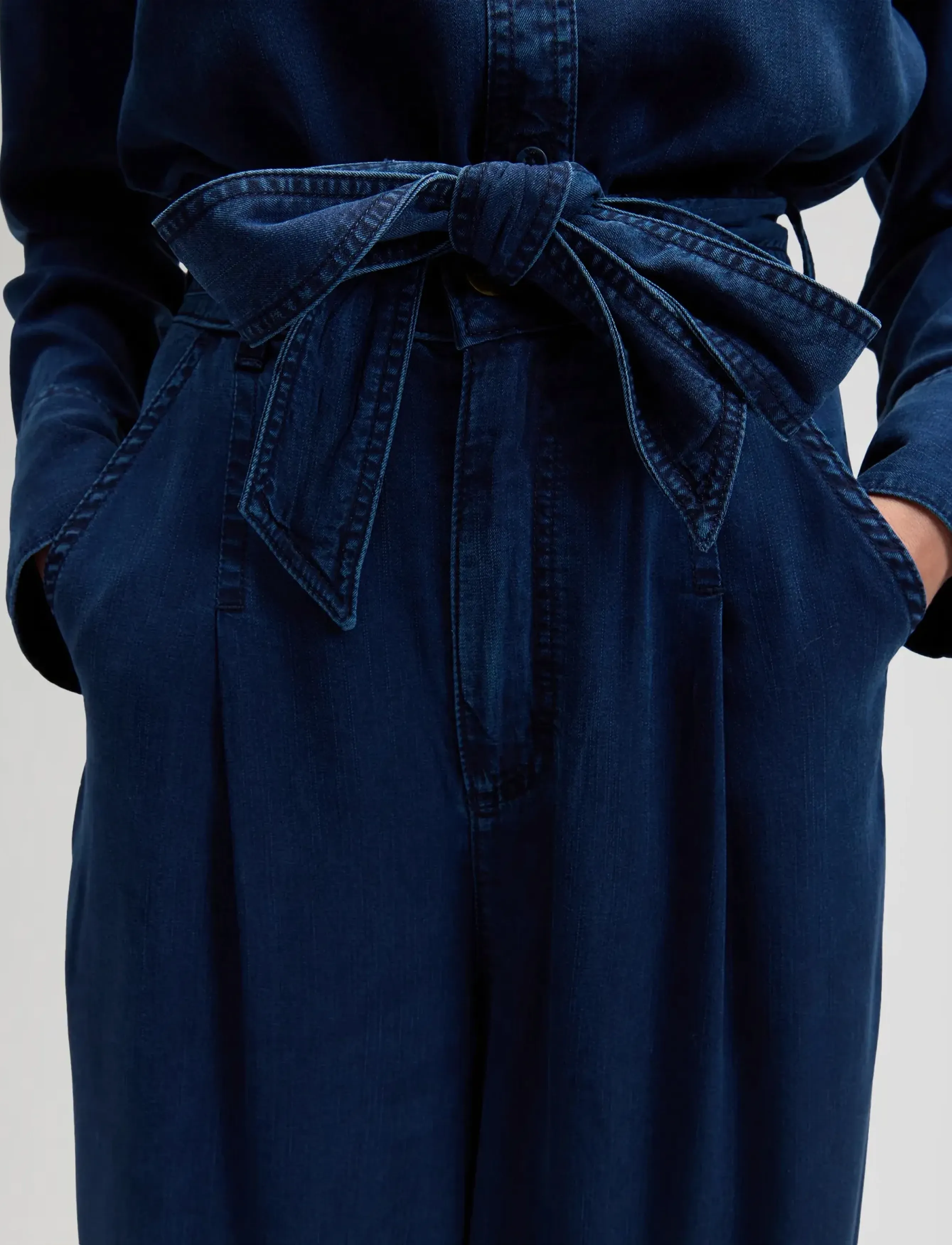 Lee Jeans - PLEATED WIDE LEG - festtøj til outletpriser - sunset ride - 5