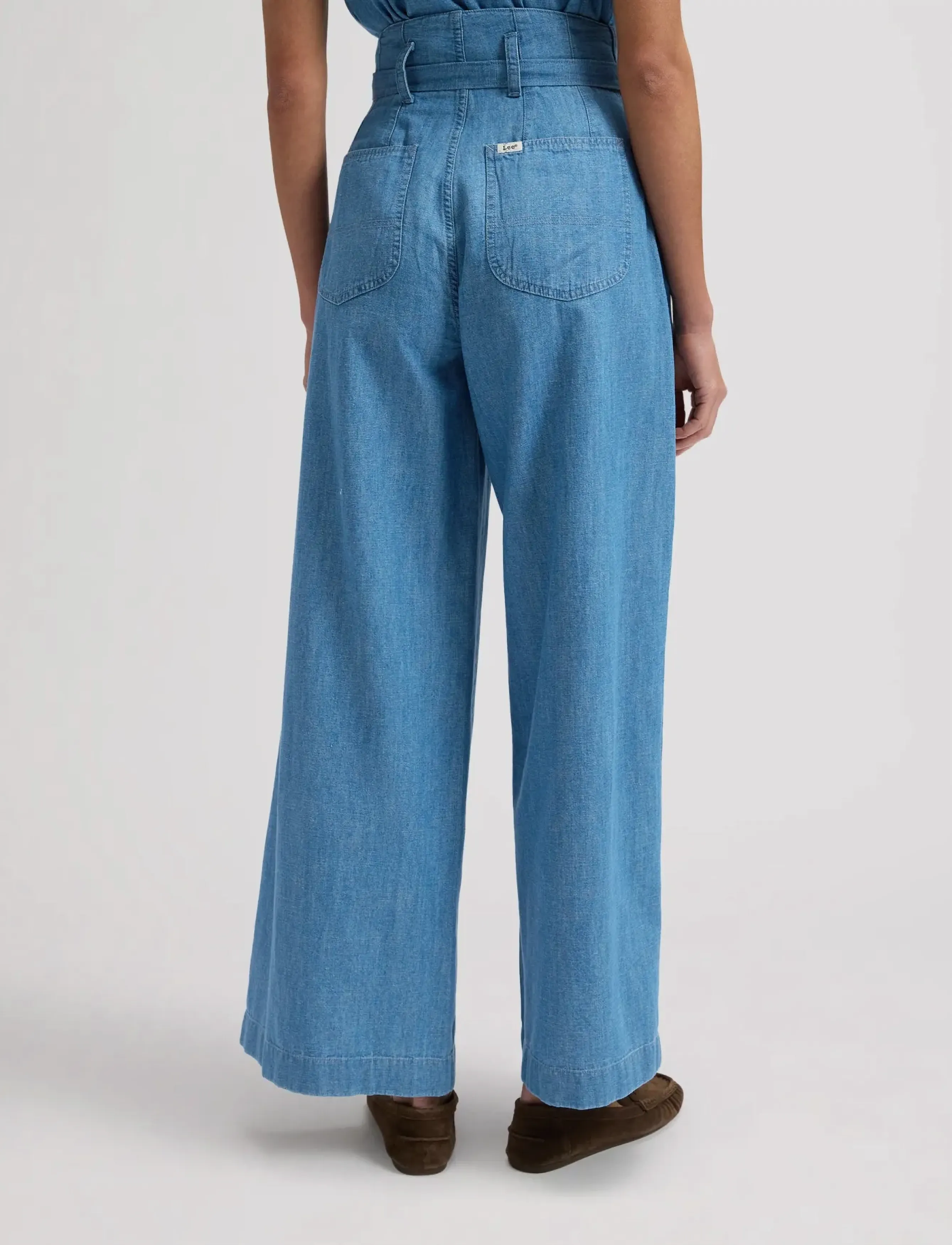 Lee Jeans - PLEATED TROUSER - leinenhosen - companion piece - 2