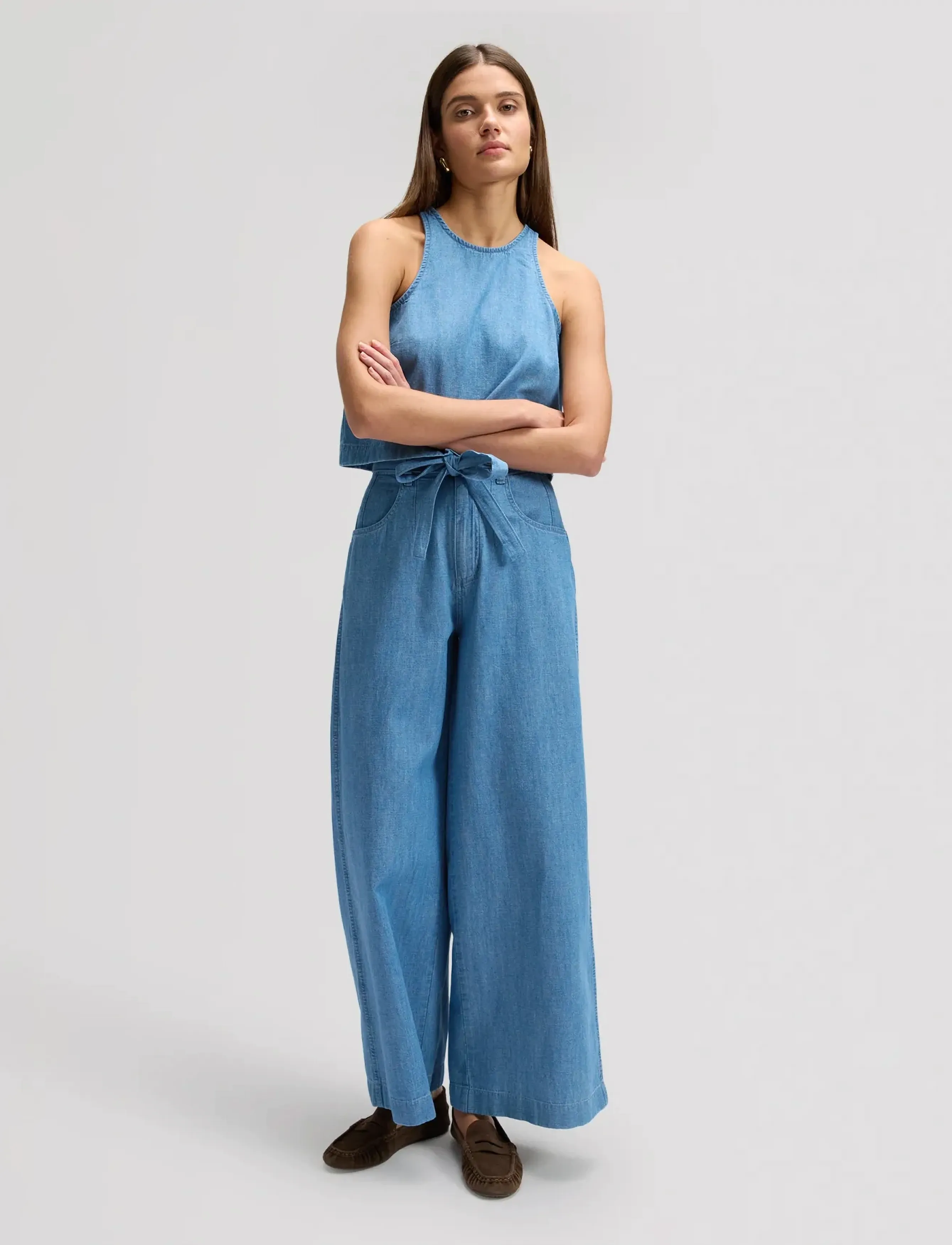 Lee Jeans - PLEATED TROUSER - leinenhosen - companion piece - 3