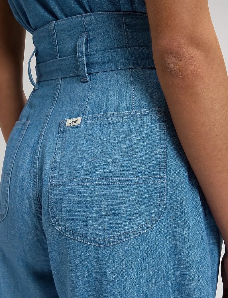 Lee Jeans - PLEATED TROUSER - lininės kelnės - companion piece - 5