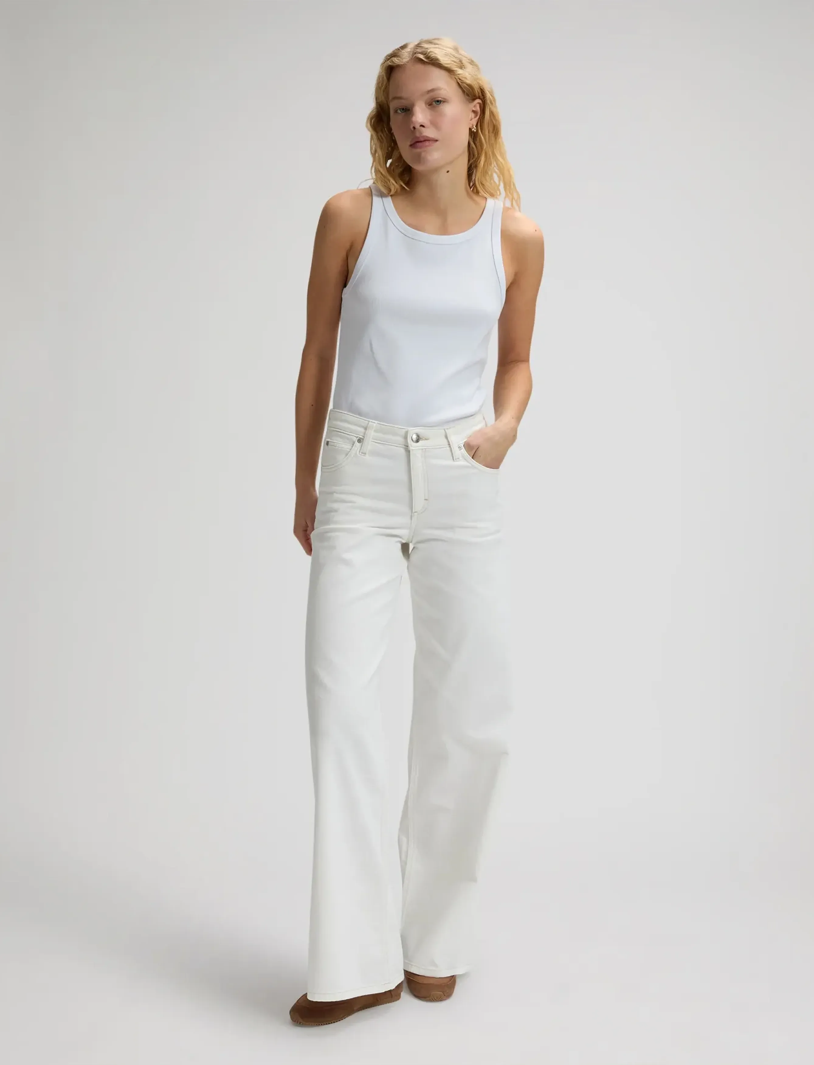 Lee Jeans - HOPE - brede jeans - bright one - 3