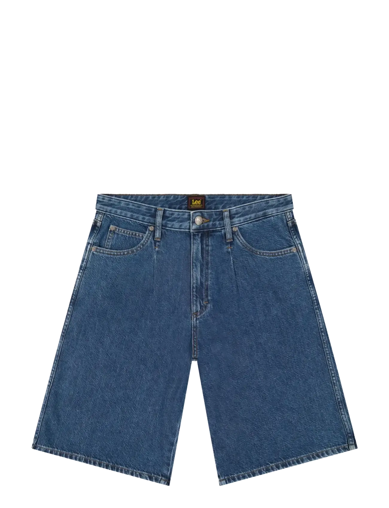 Lee Jeans DRAPEY JORT - Jeansmode - OVERT WASH / blue