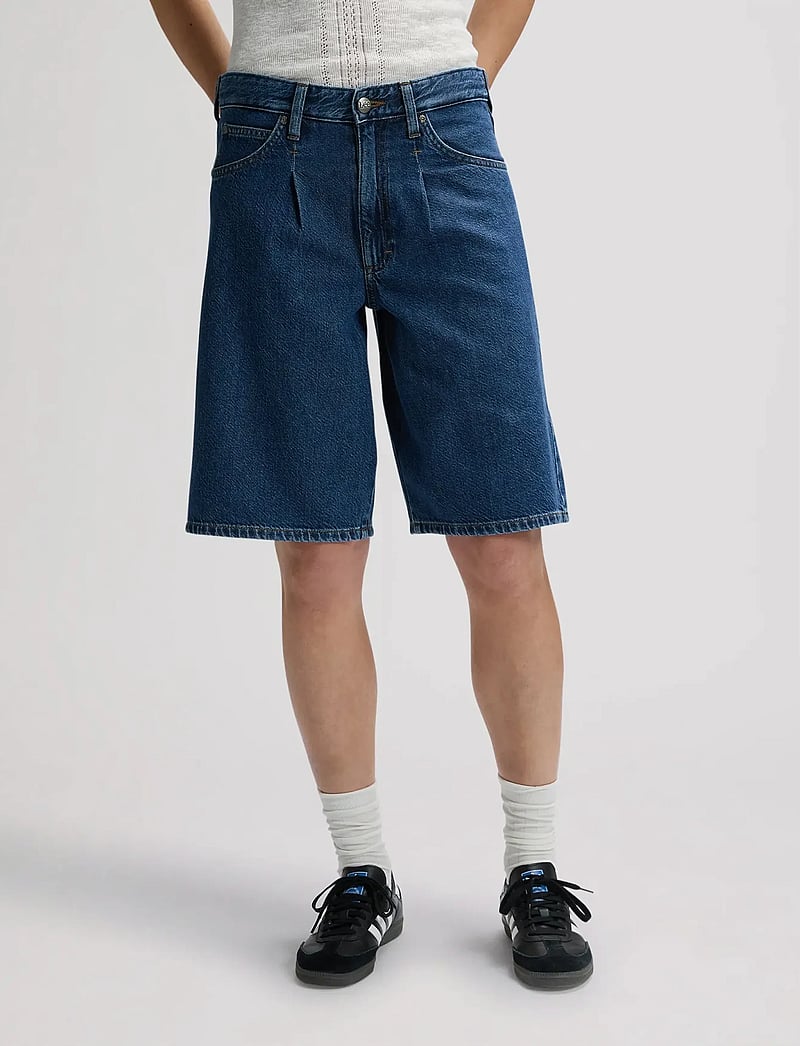 Lee Jeans - DRAPEY JORT - jeansshorts - overt wash - 0