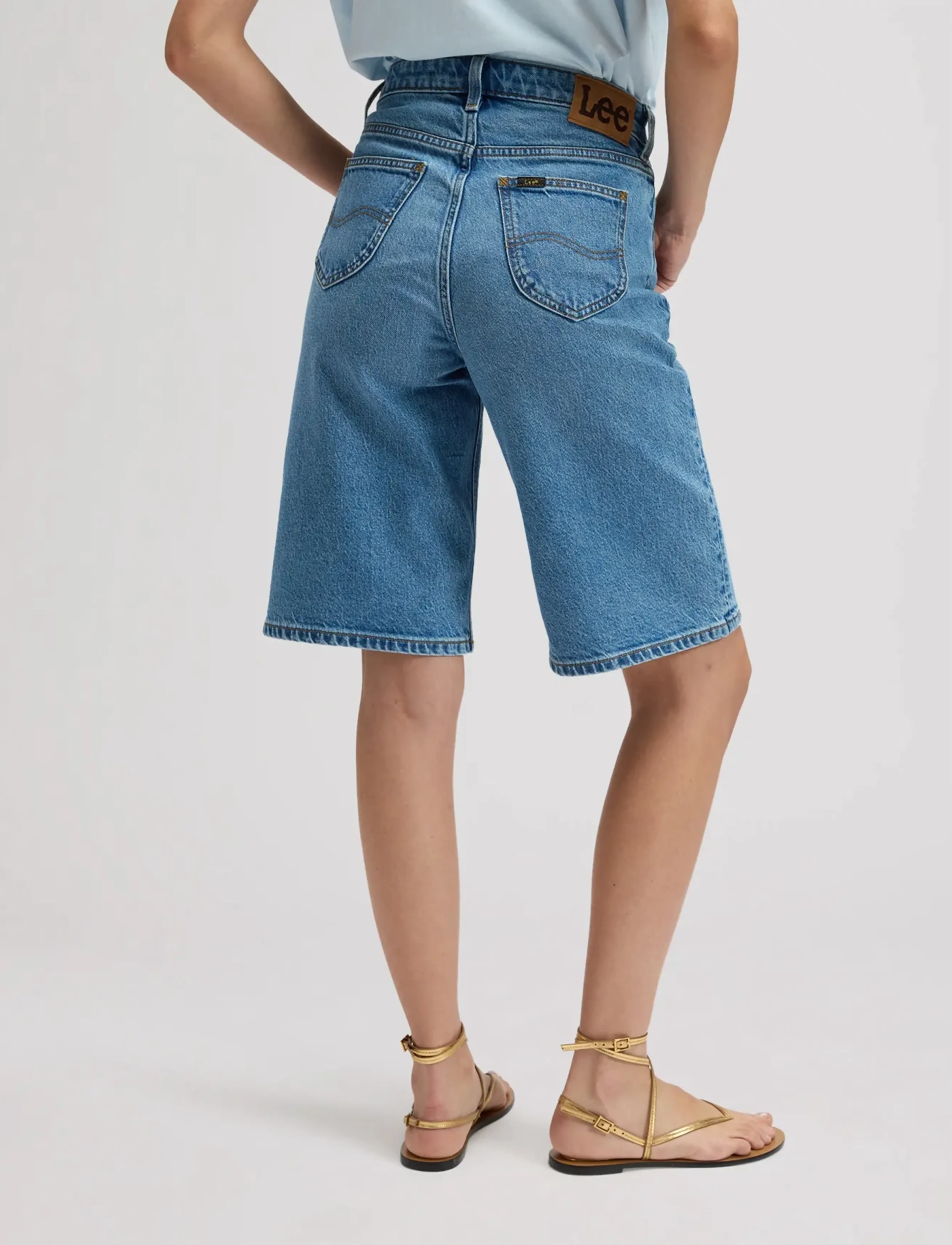 Lee Jeans - JORT - shorts - tinted blue - 2