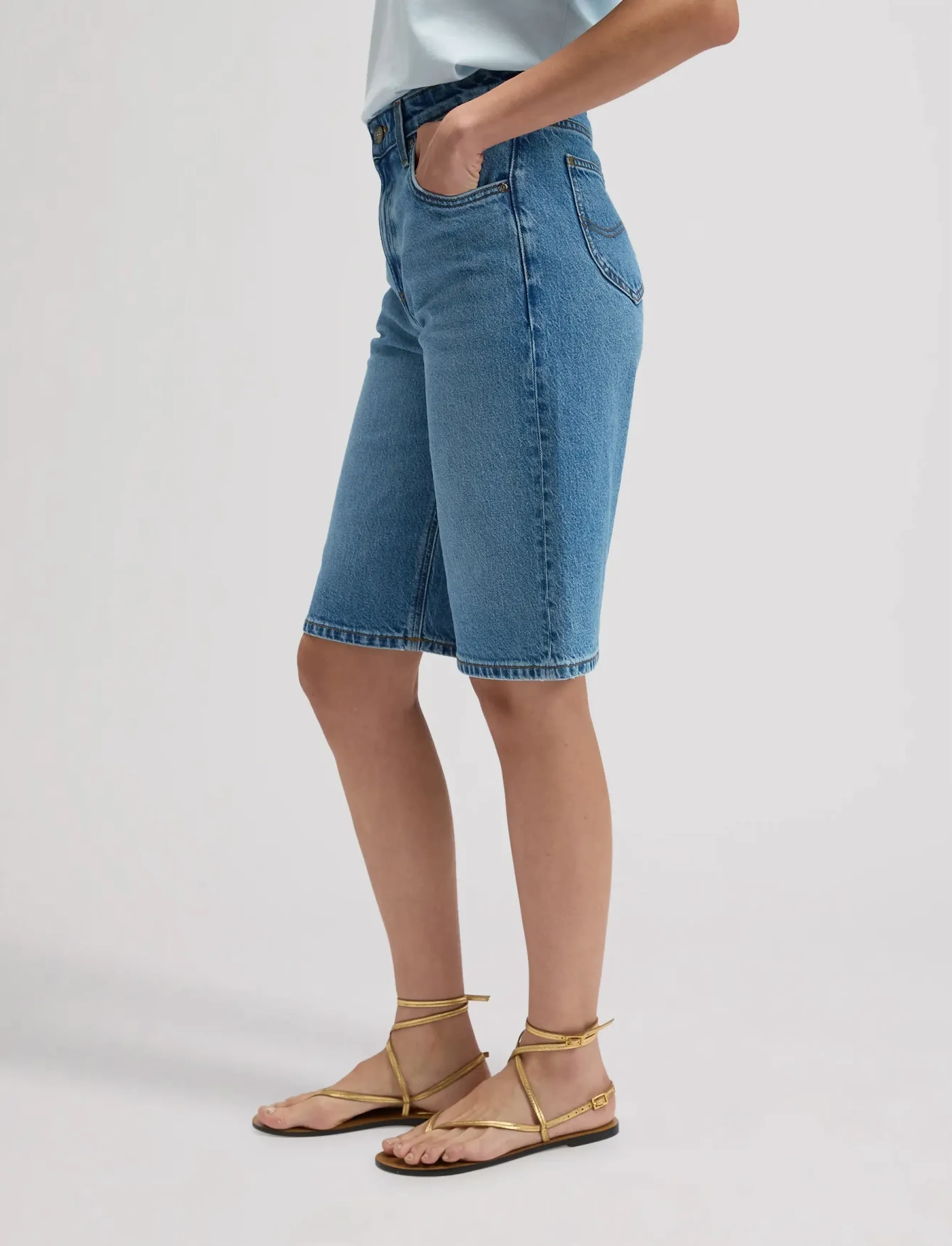 Lee Jeans - JORT - shorts - tinted blue - 4