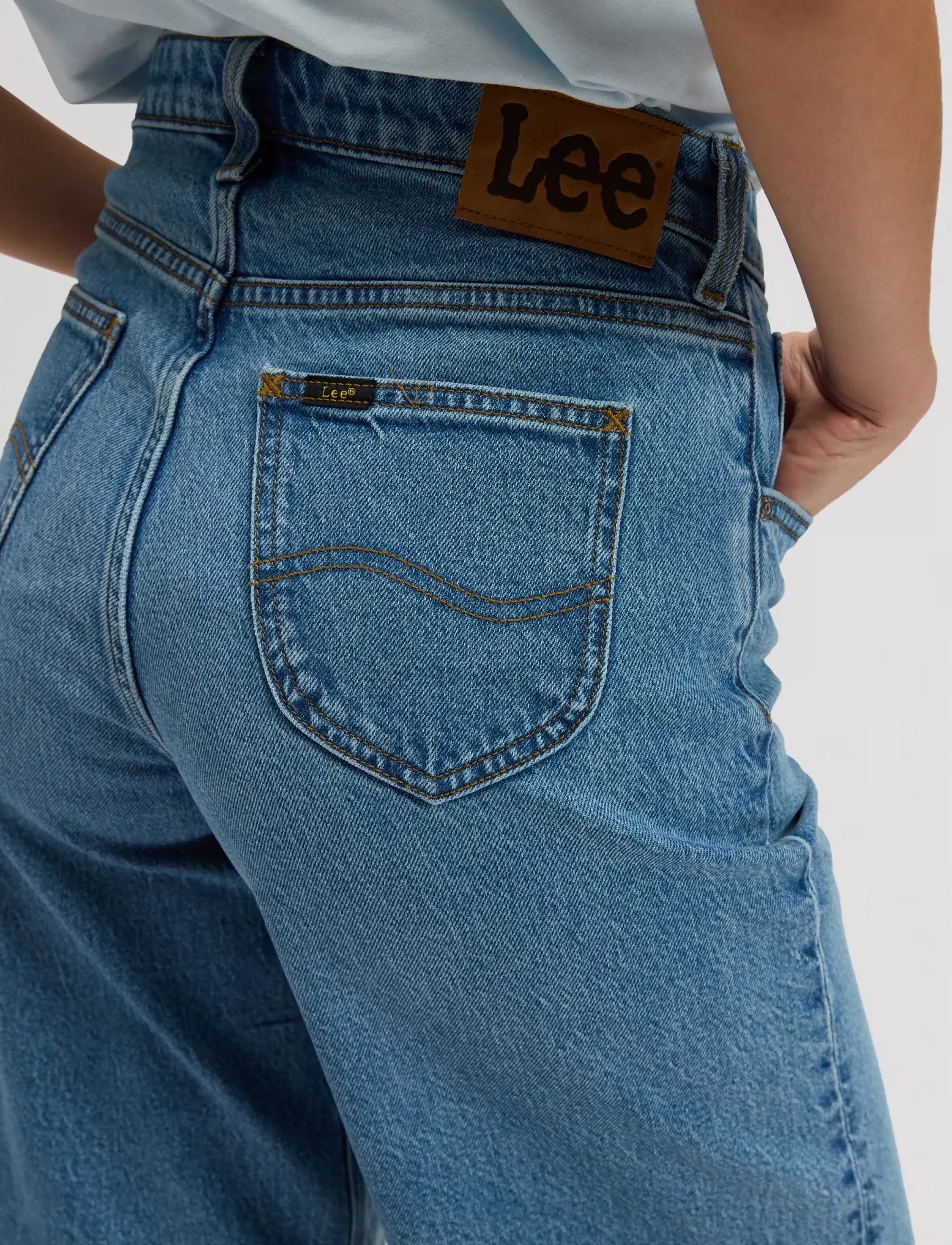 Lee Jeans - JORT - shorts - tinted blue - 5
