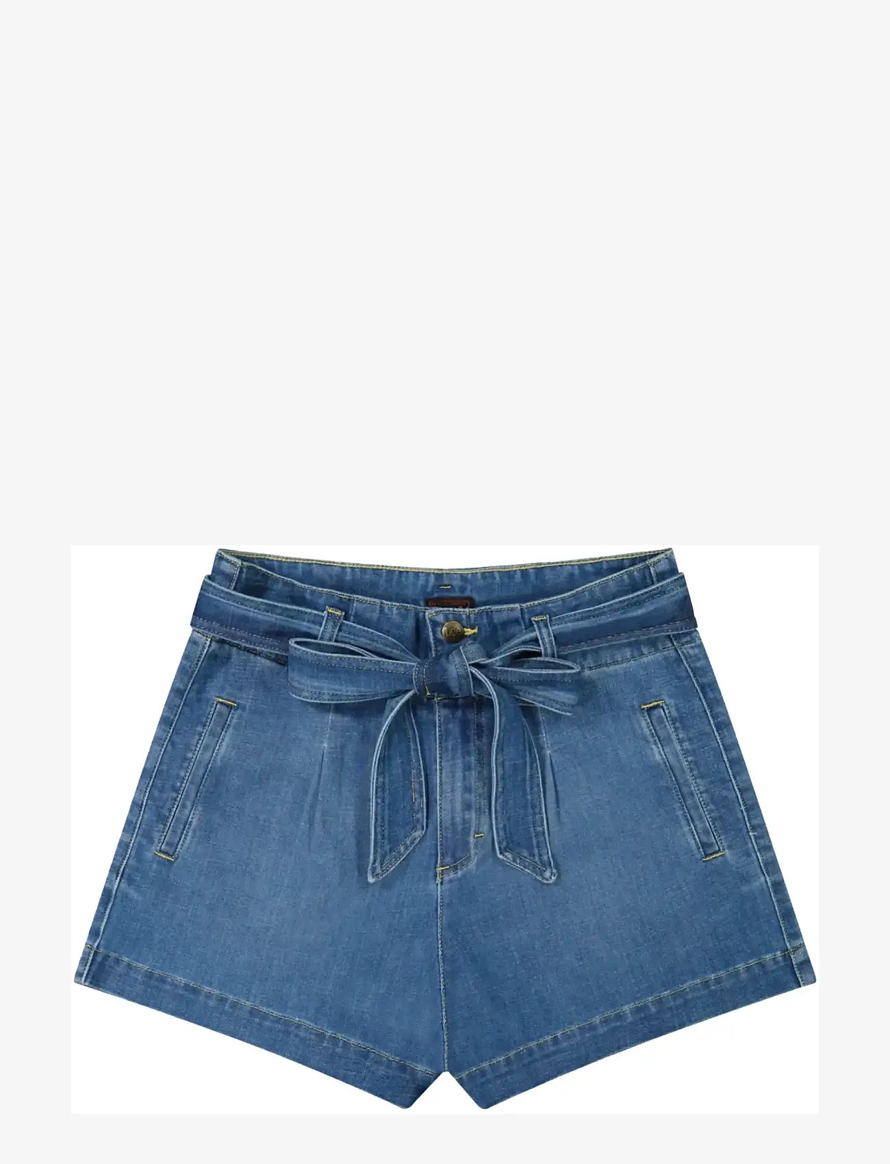 Lee Jeans - SHORT WITH BOW - paperbag shorts - full bloom - 1