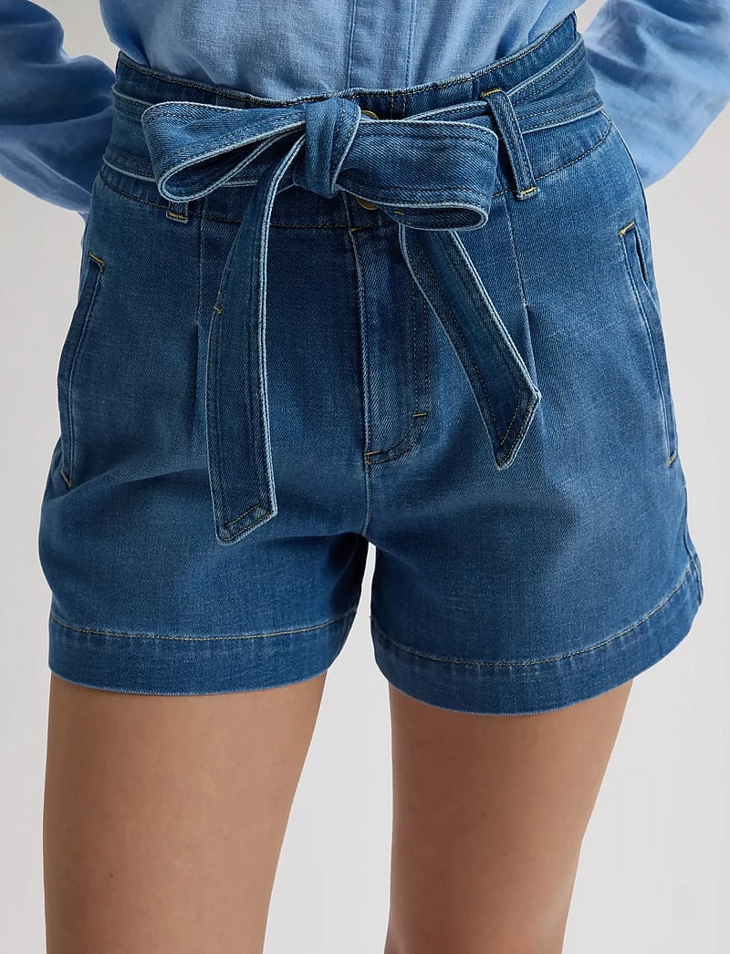 Lee Jeans - SHORT WITH BOW - paperbag shorts - full bloom - 5