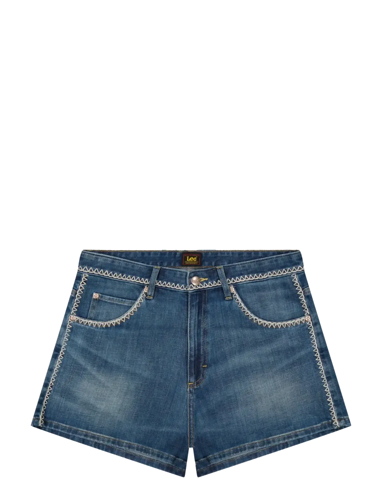 LEE JEANS Zigzag Rider Kurz Blau - 30x00 - Damen