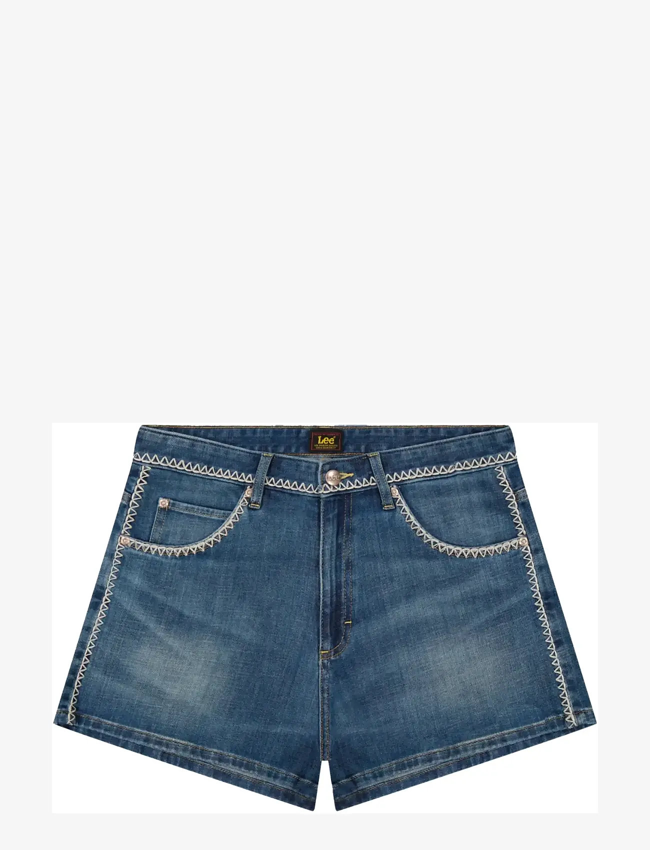 Lee Jeans - ZIGZAG RIDER SHORT - jorts - met destiny - 1