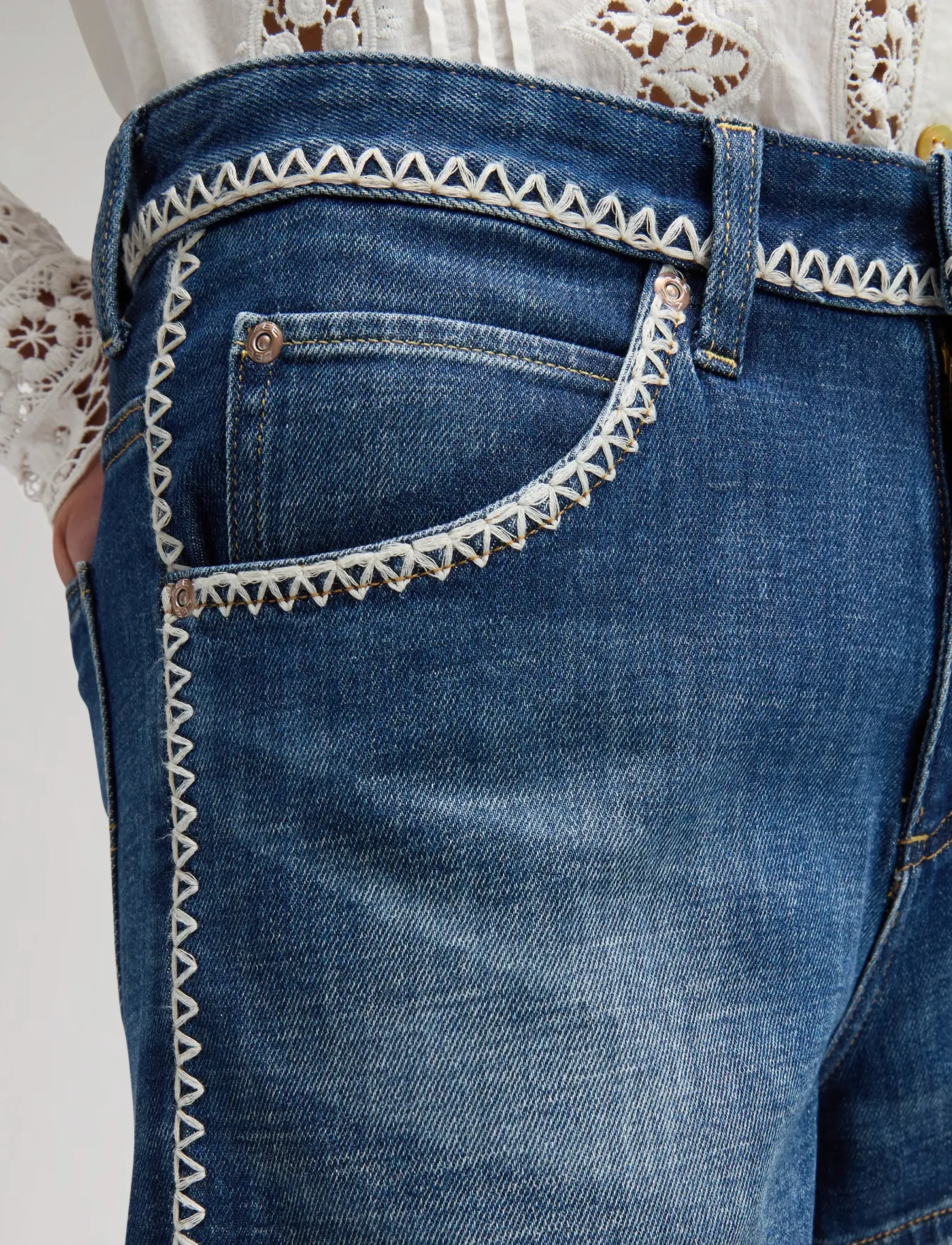 Lee Jeans - ZIGZAG RIDER SHORT - jorts - met destiny - 5