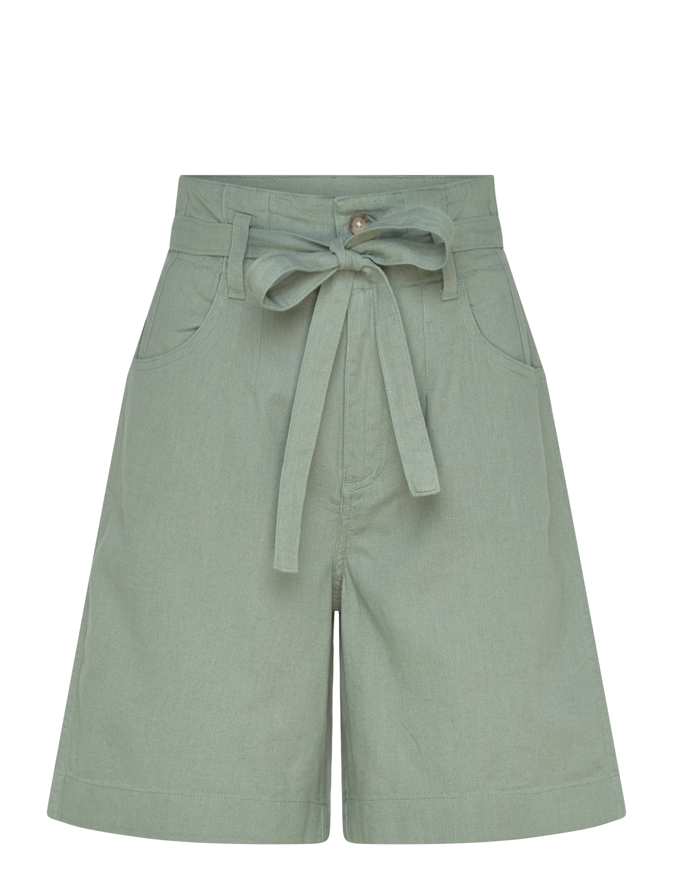 LEE JEANS Pleated Bermuda Khaki - 29x00 - Damen