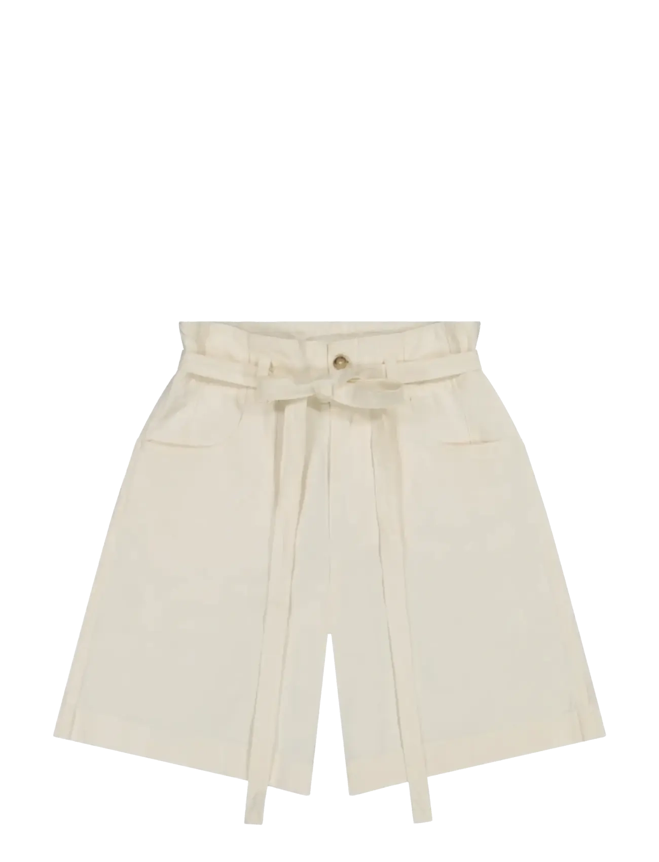 Lee Jeans PLEATED BERMUDA - Lühikesed püksid - NATURAL / cream