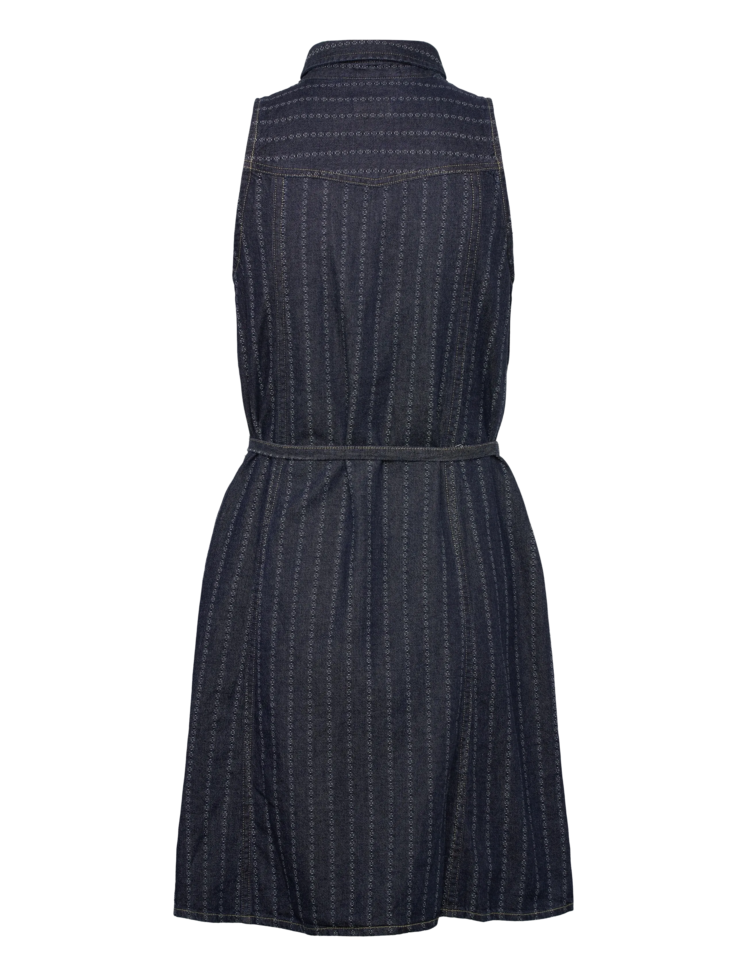 Lee Jeans - SLEEVELESS DENIM DRESS - cowboykjoler - indigo rush - 2