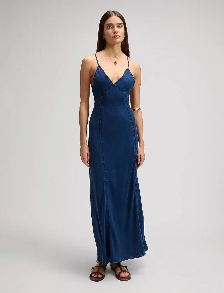 Lee Jeans - SLIP DRESS - slipklänningar - frozen in time - 0