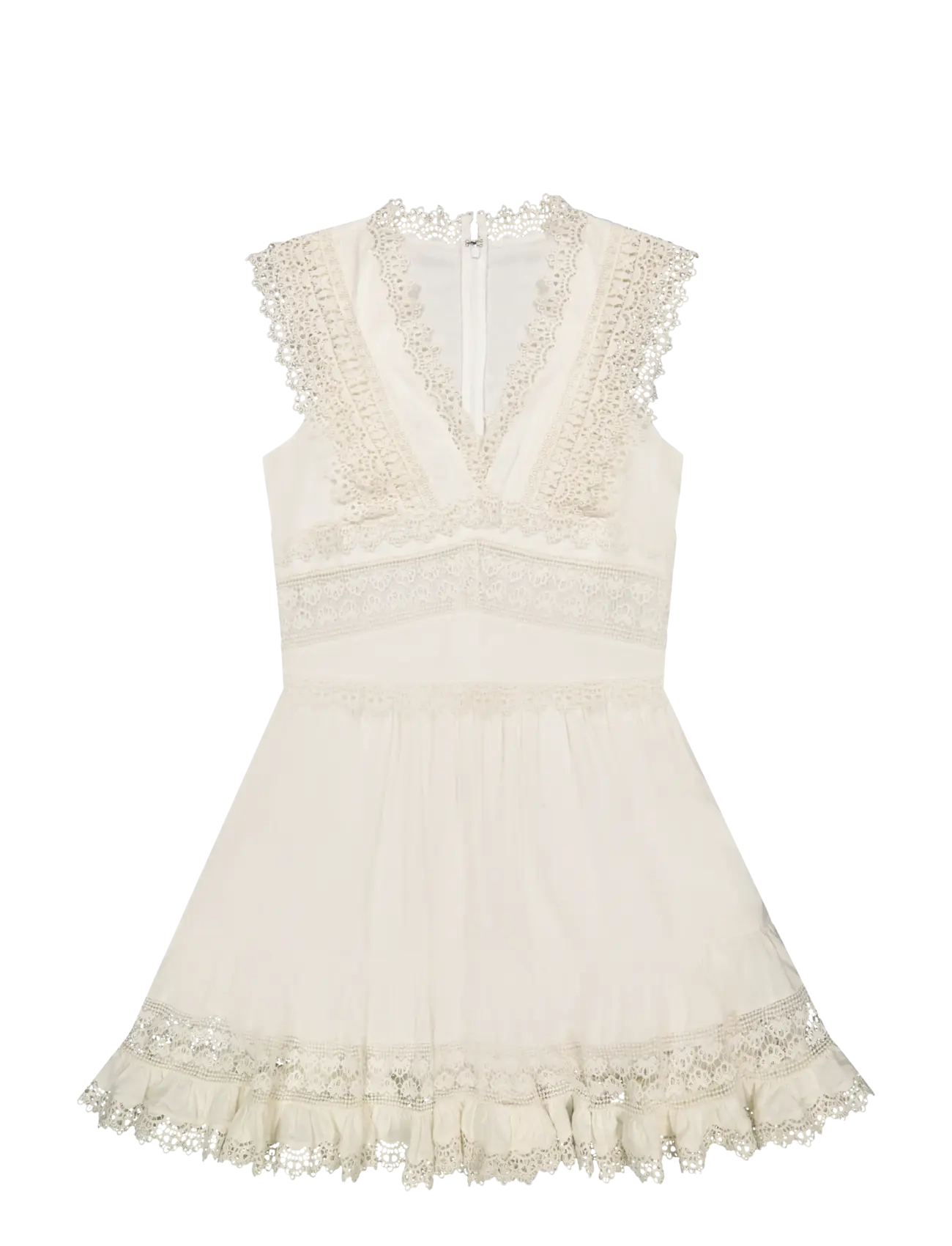 LEE JEANS Bohemian Kleid Cream - Mx00 - Damen