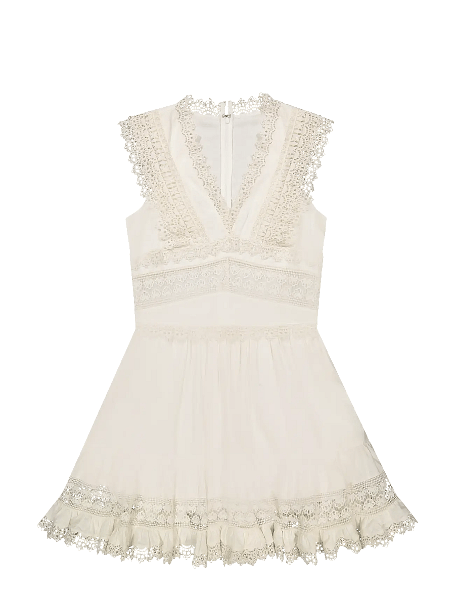 Lee Jeans - BOHEMIAN DRESS - sommerkleider - bright white - 1