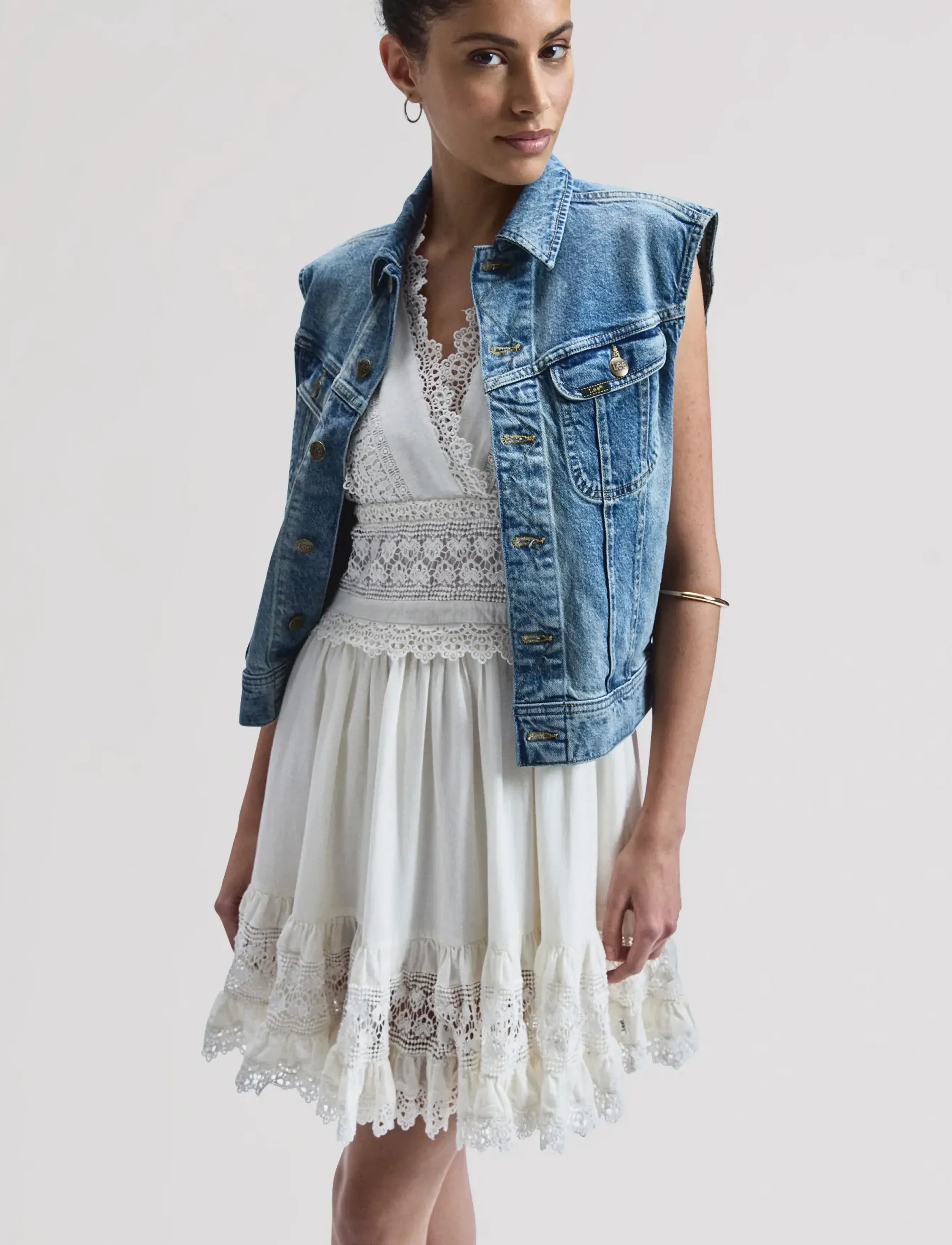 Lee Jeans Bohemian Dress klänningar dam – bild 6