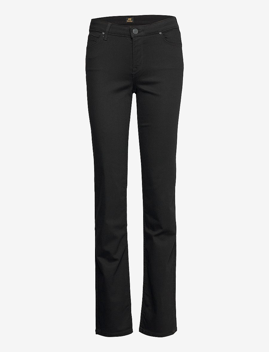 Lee Jeans - MARION STRAIGHT - gerade jeans - black rinse - 1