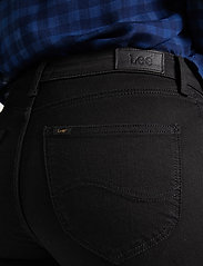 Lee Jeans - Marion Straight - tiesaus kirpimo džinsai - black rinse - 4