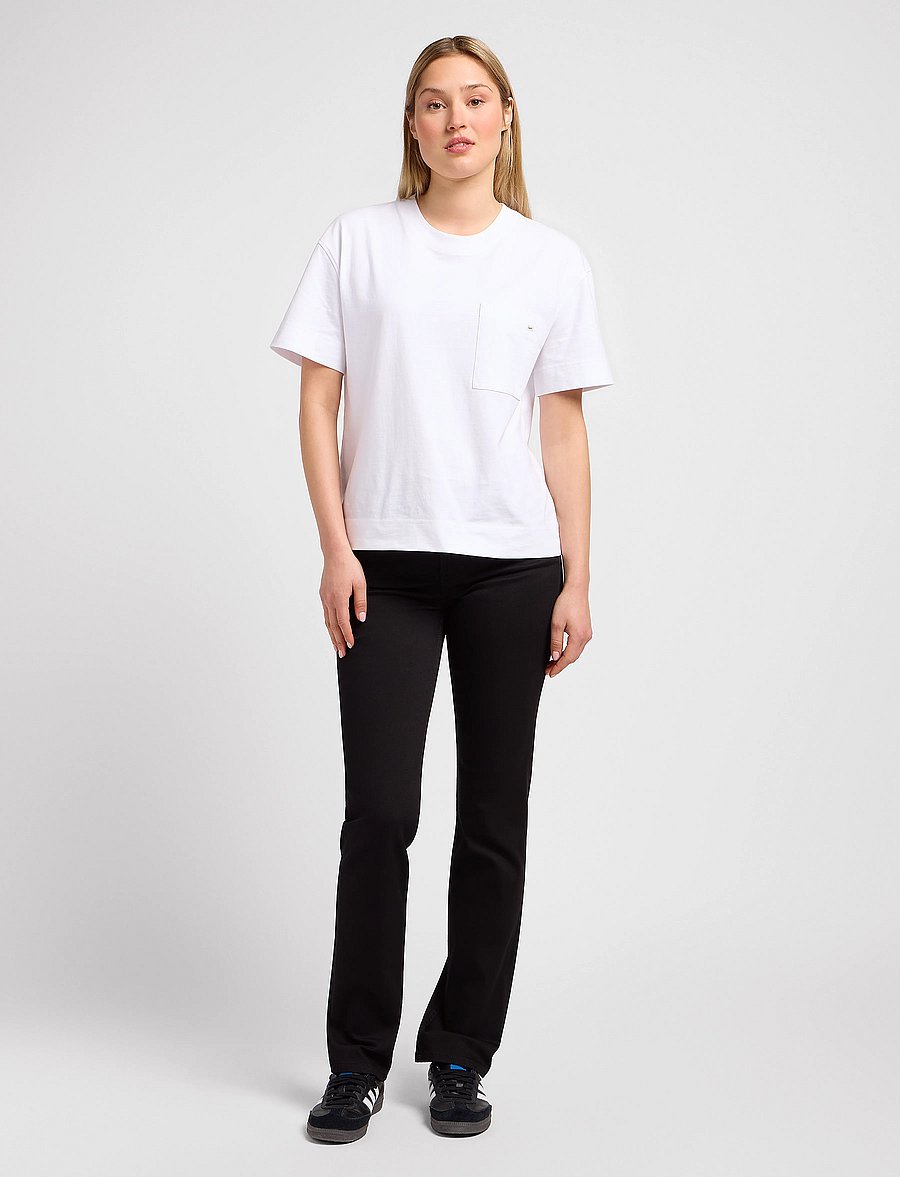 Lee Jeans - MARION STRAIGHT - gerade jeans - black rinse - 4