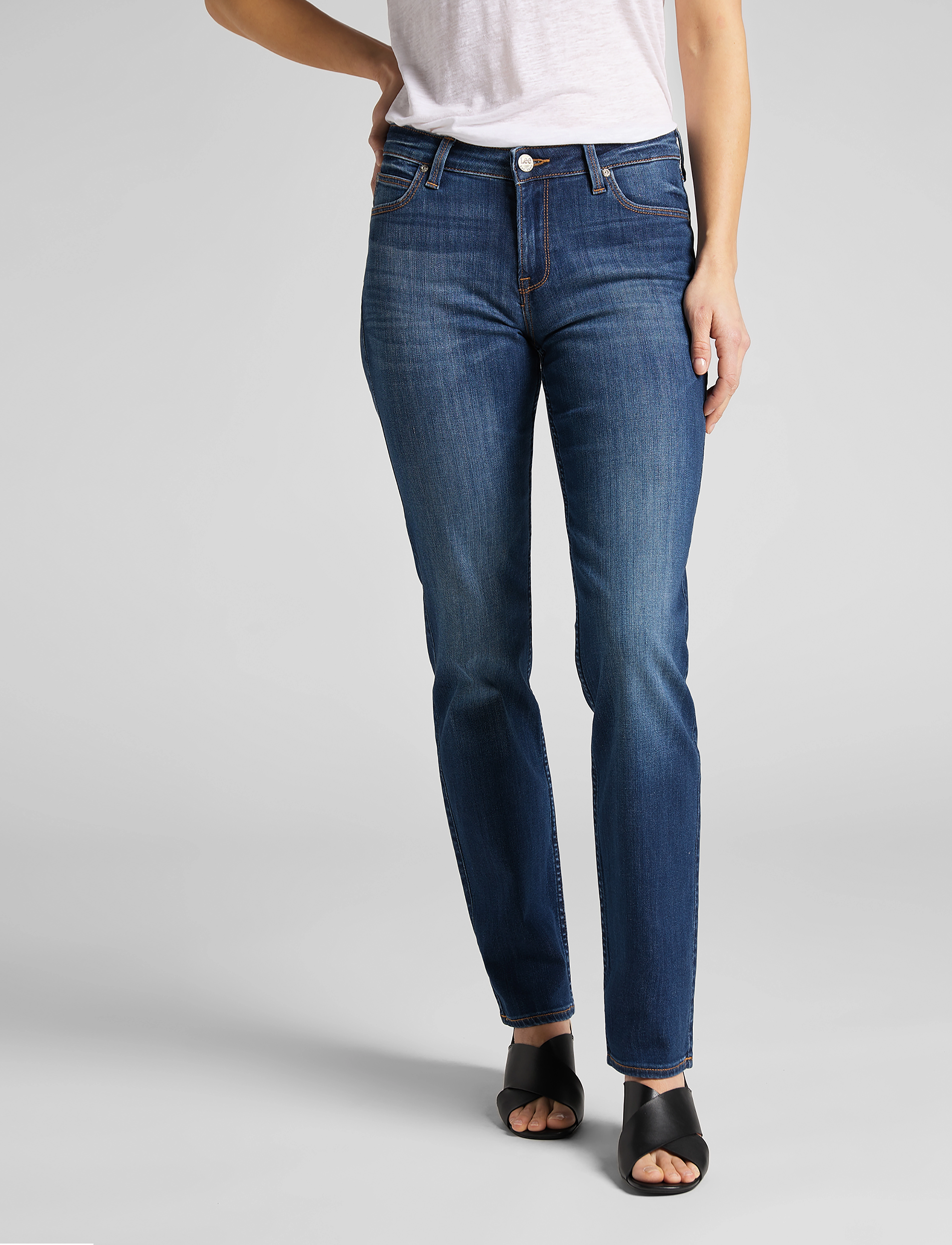 Lee Jeans - MARION STRAIGHT - gerade jeans - night sky - 3