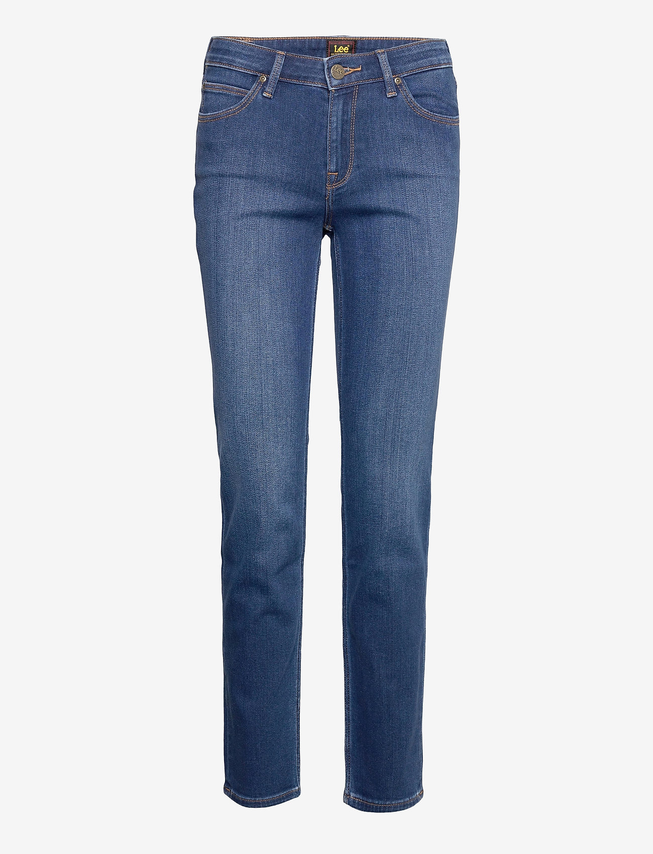 Lee Jeans - MARION STRAIGHT - mid worn in ray - 0