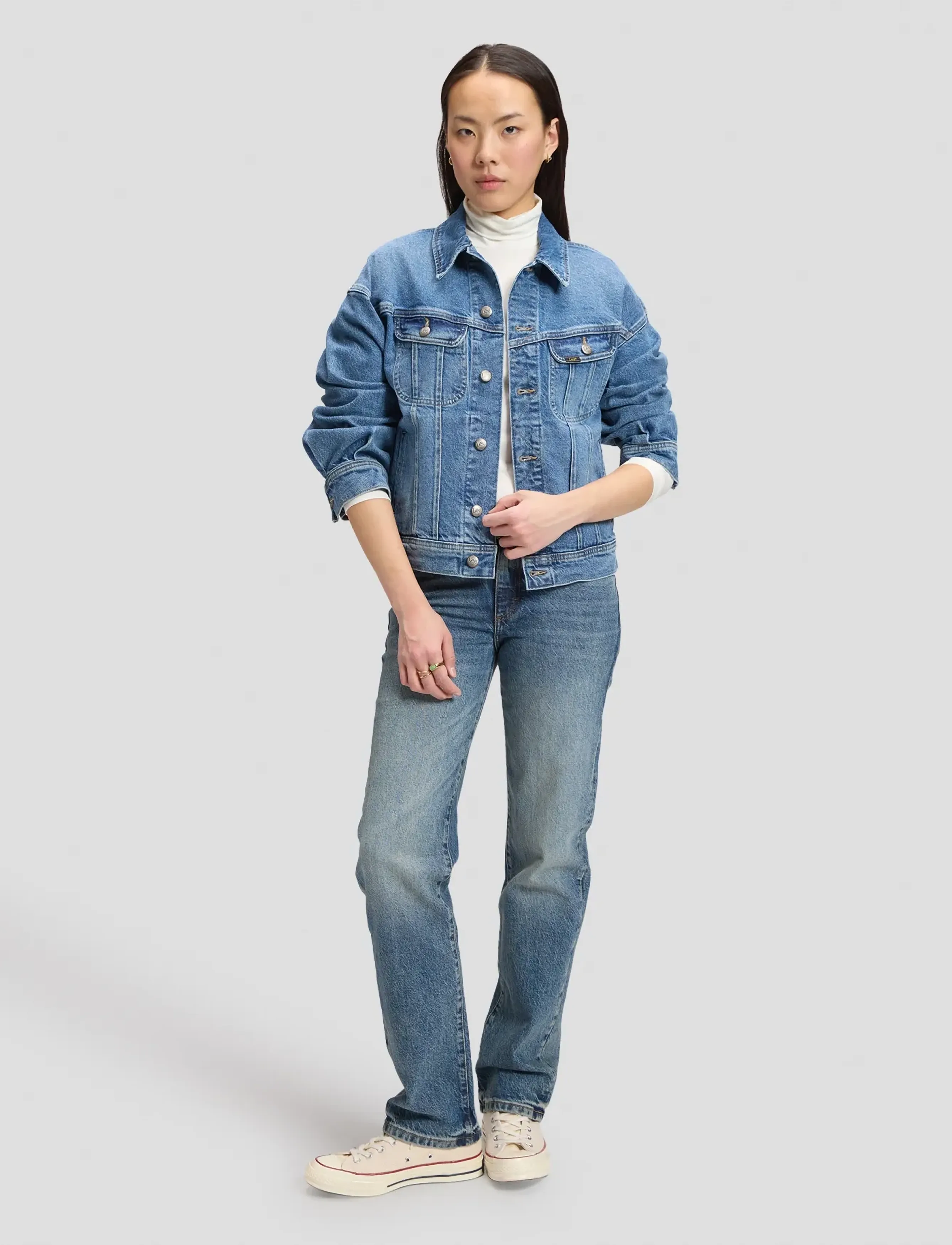 Lee Jeans London, 29 x 29, Jeans, Blau - Straight-regular, Frauen