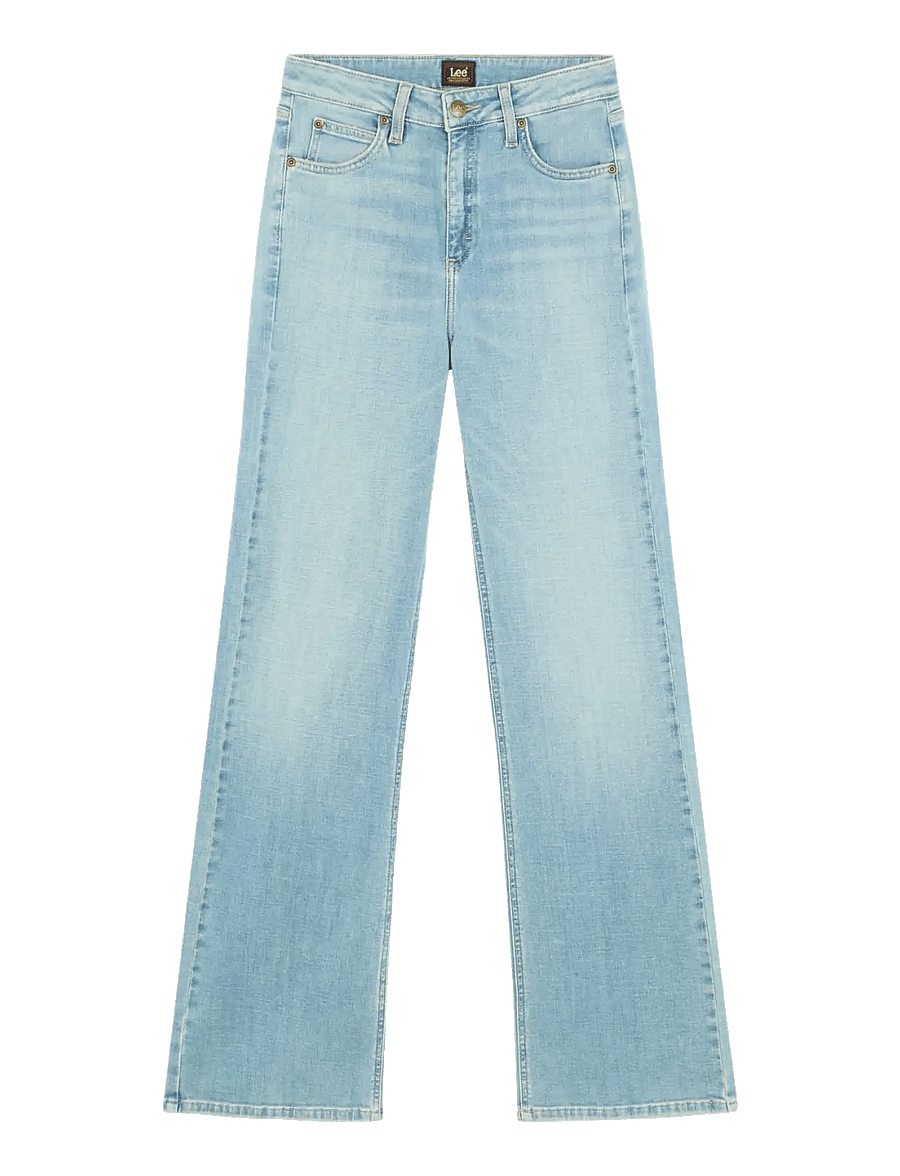Lee Jeans - LANA - utsvängda jeans - light screen - 1