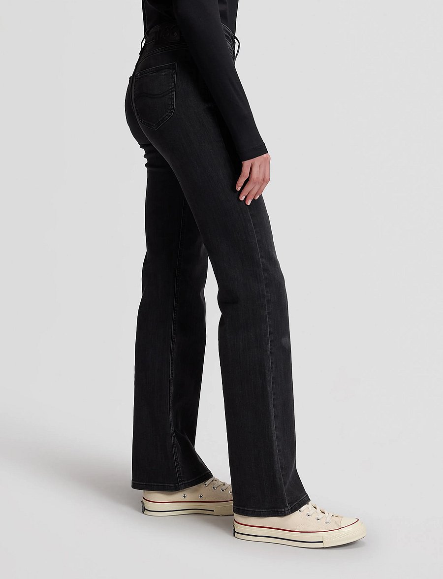 Lee Jeans - LANA - flared jeans - true to black - 4