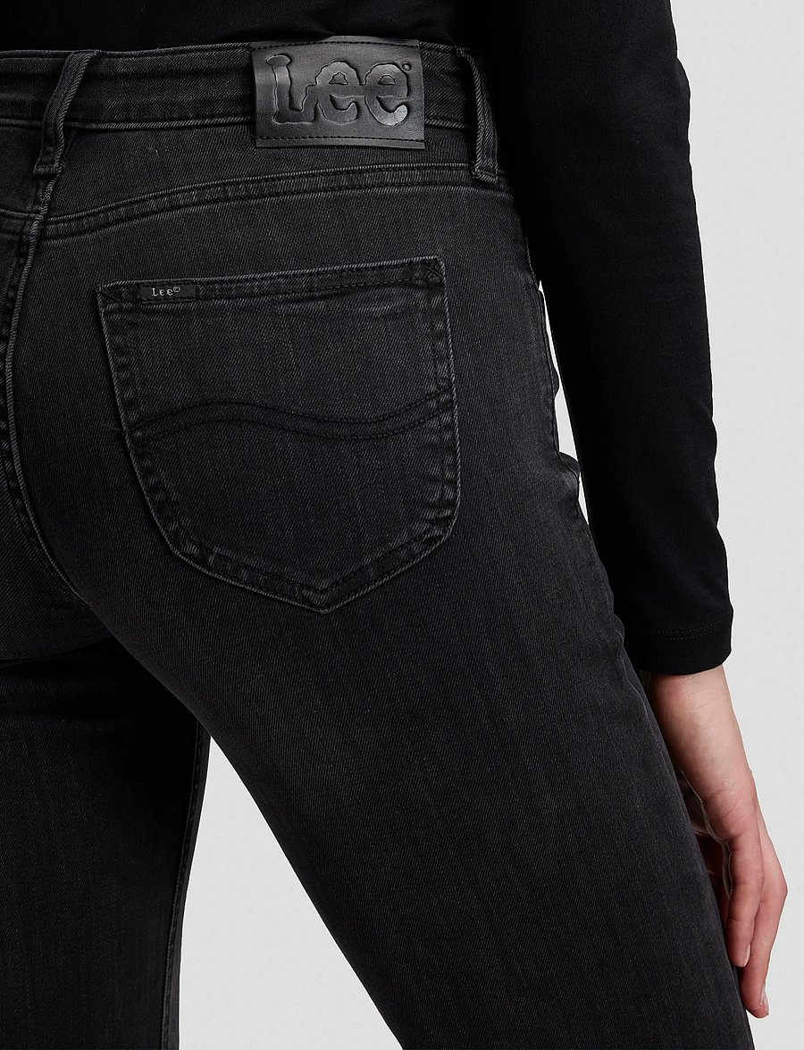 Lee Jeans - LANA - flared jeans - true to black - 5