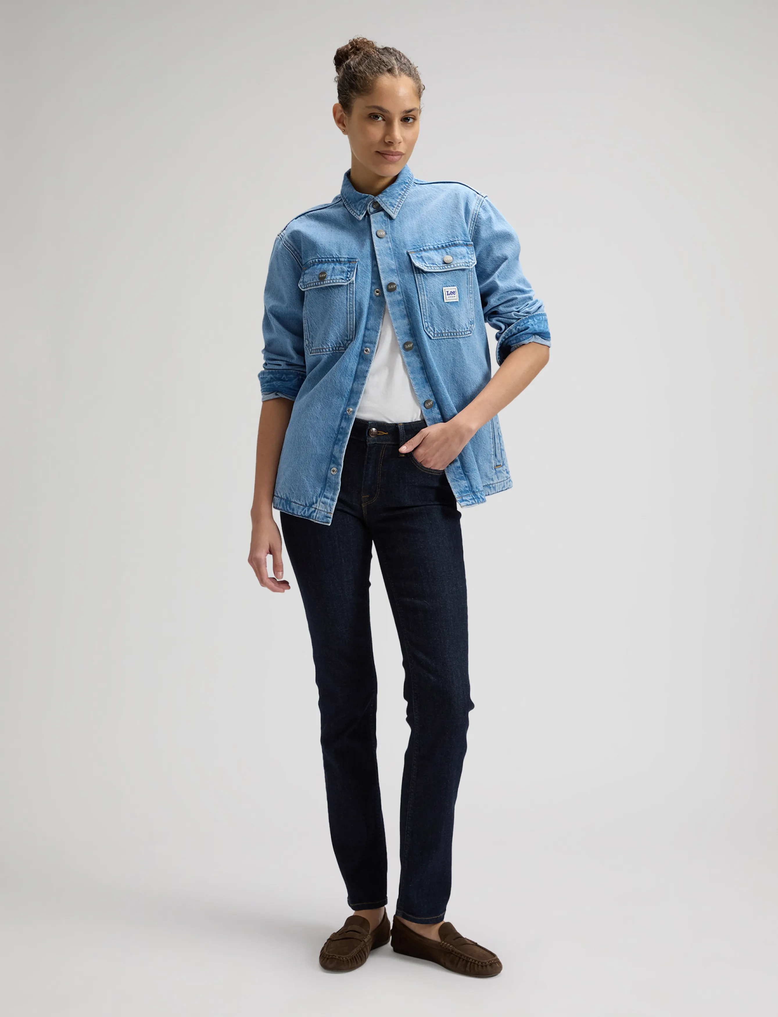 Lee Jeans - ELLY - straight jeans - deepest space - 4