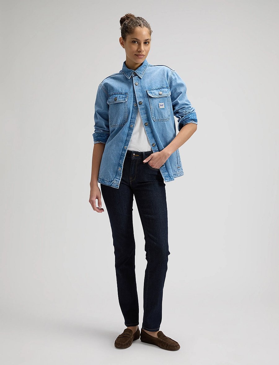 Lee Jeans - ELLY - straight jeans - deepest space - 4