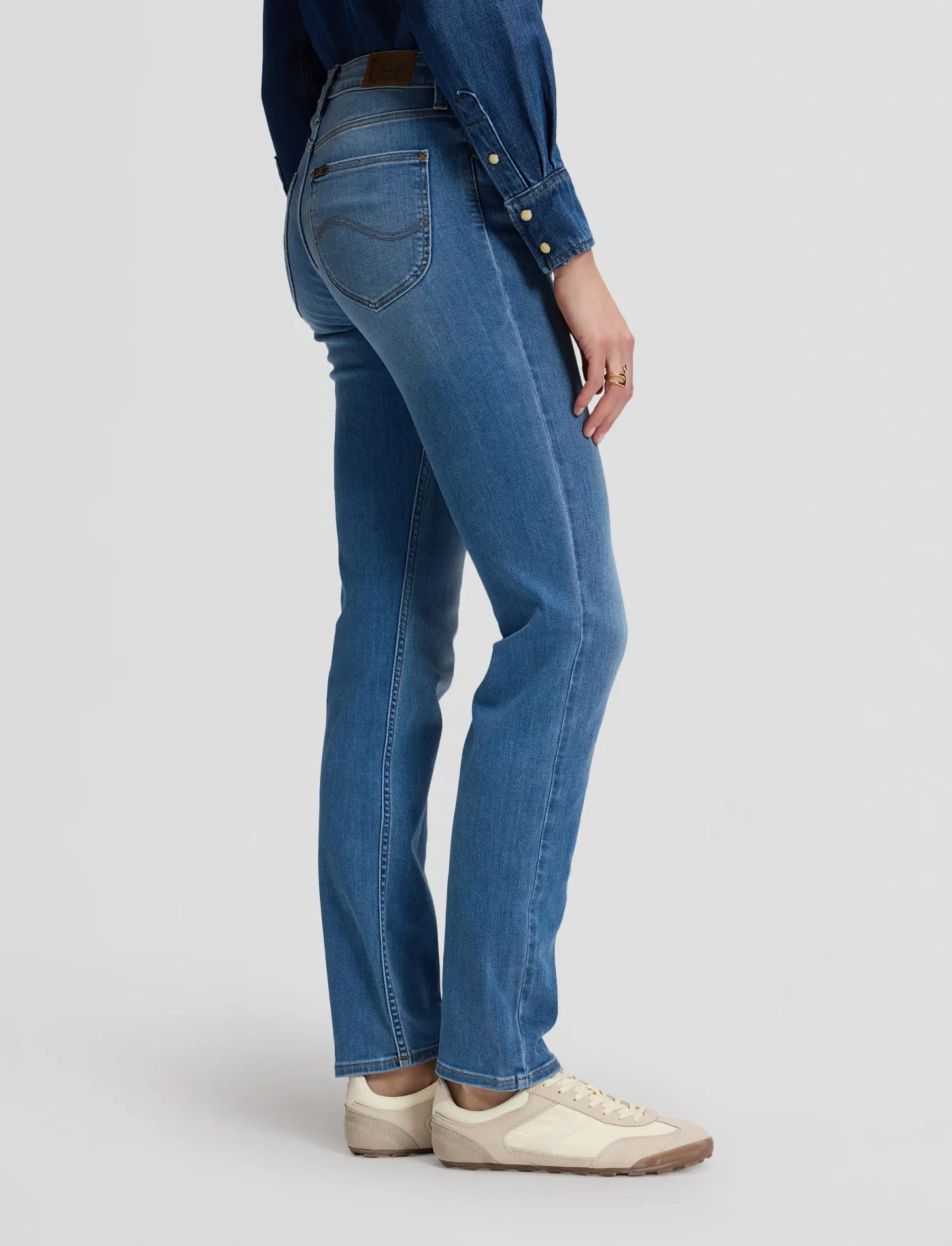 Lee Jeans - ELLY - straight jeans - light chill - 5