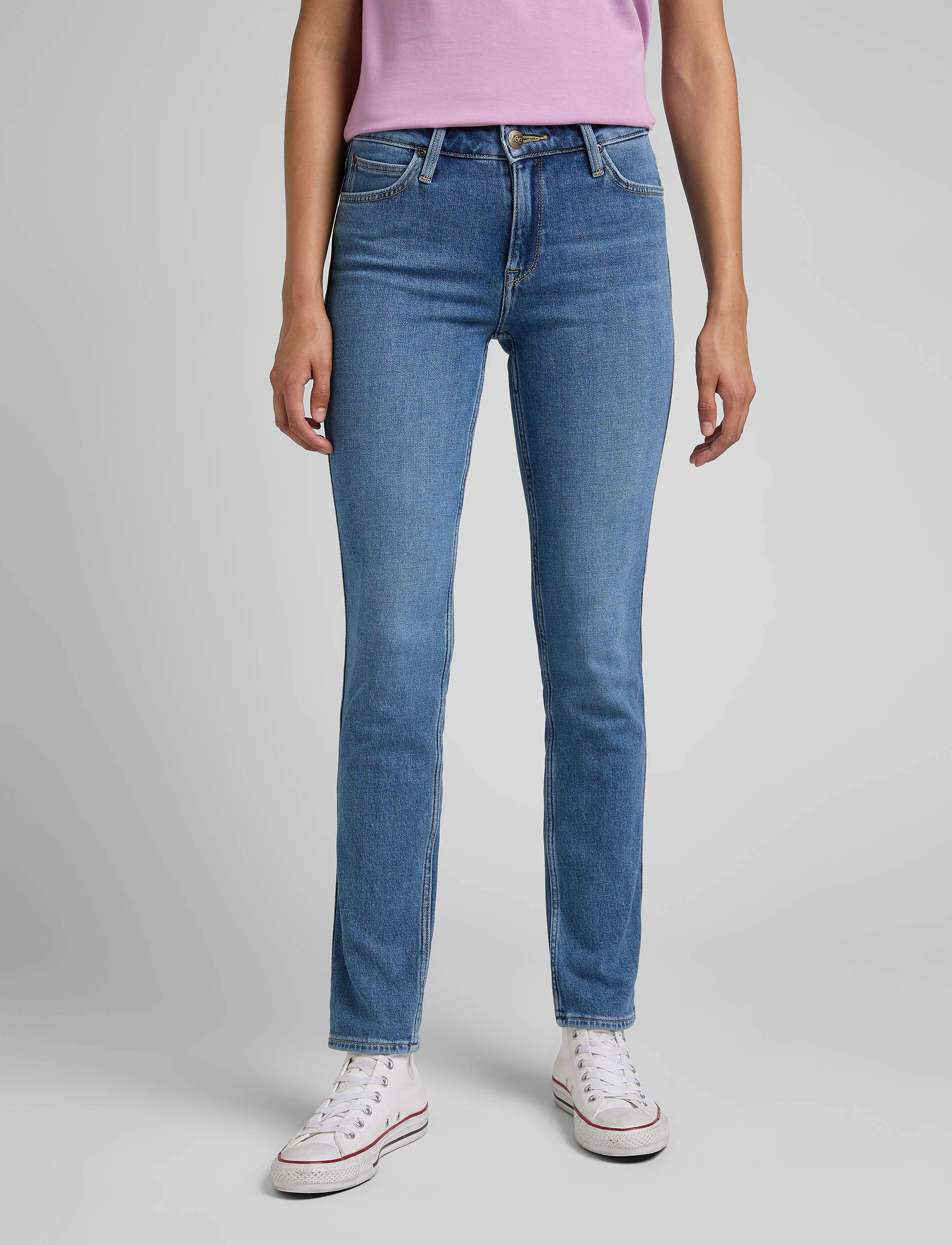 Lee Jeans - ELLY - weathered mid - 2