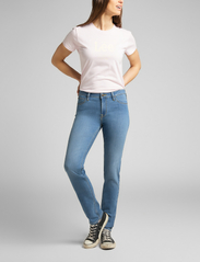 Lee Jeans - ELLY - džinsa bikses ar tievām starām - mid blue - 4