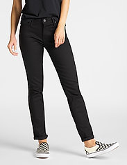 Lee Jeans - ELLY - slim fit -farkut - black rinse - 2