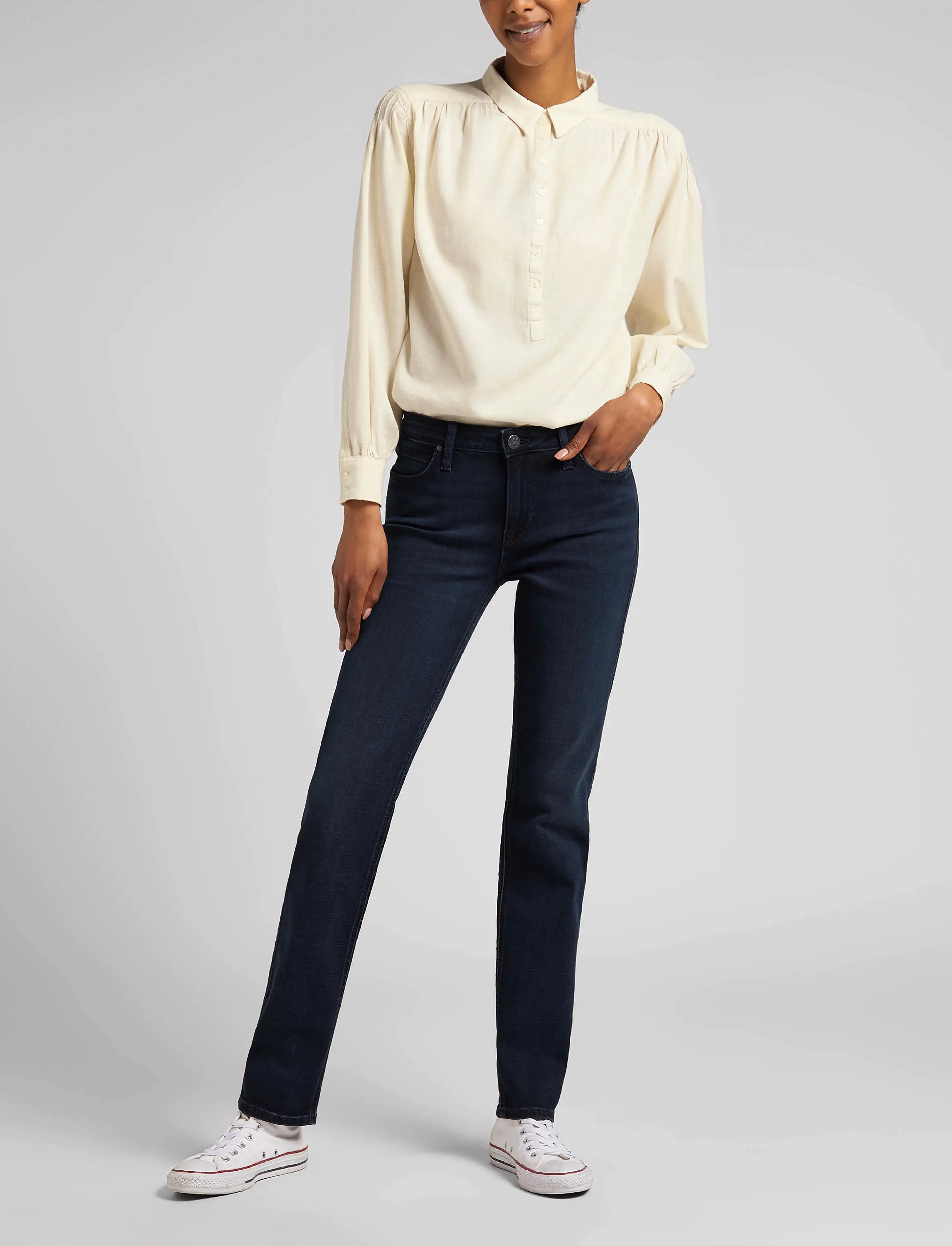 Lee Jeans - ELLY - dark lea - 4