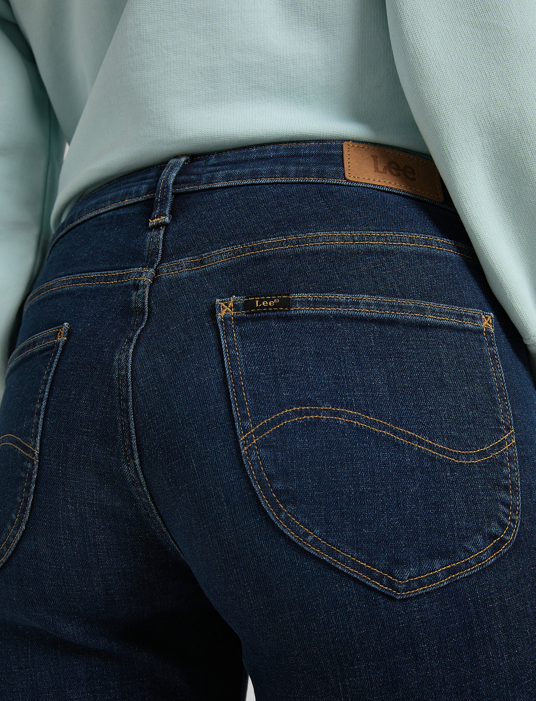 Lee Jeans - ELLY - slim fit -farkut - dark daisy - 4