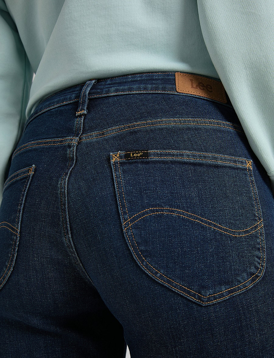 Lee Jeans - ELLY - slim-fit-jeans - dark daisy - 4